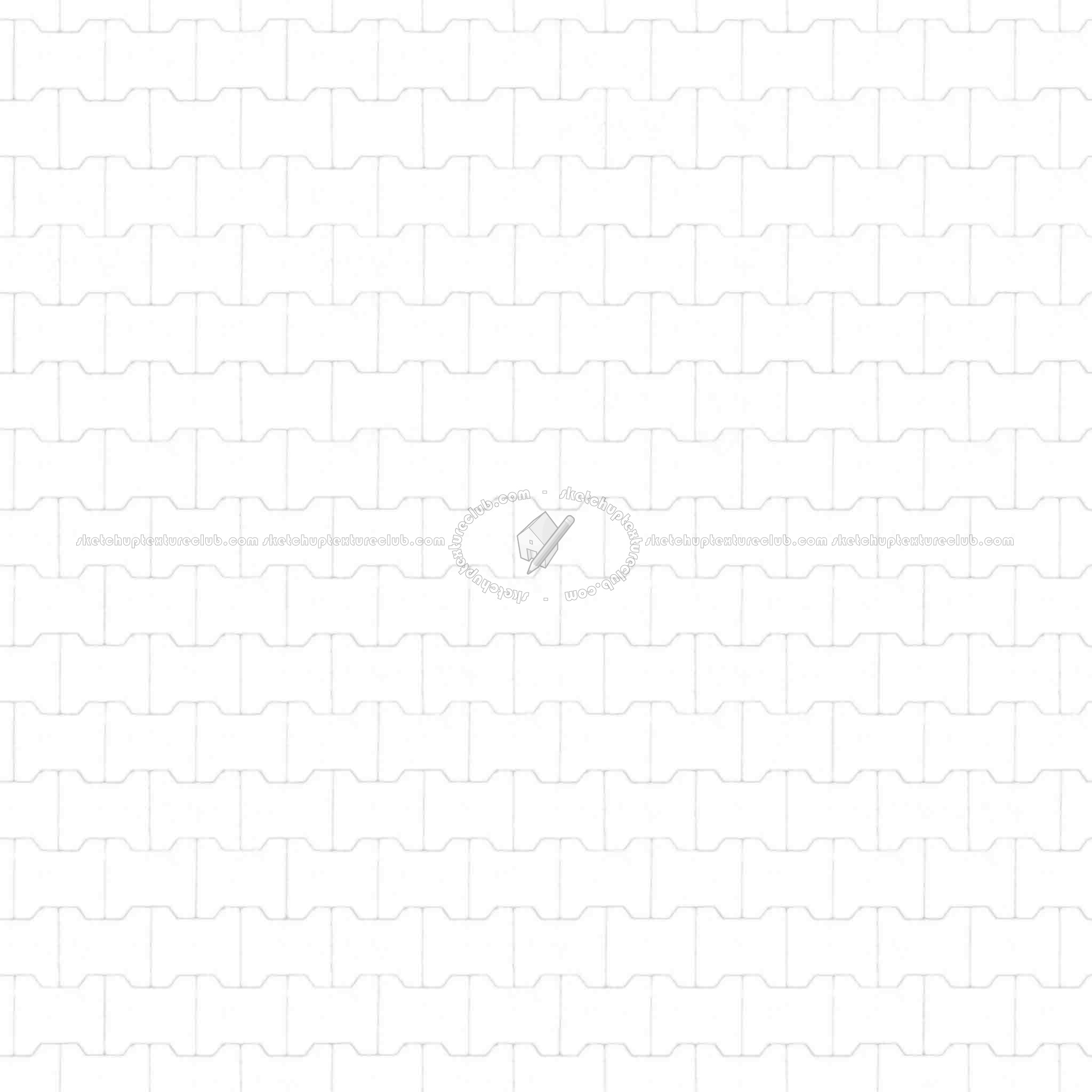 Textures   -   ARCHITECTURE   -   PAVING OUTDOOR   -   Concrete   -   Blocks regular  - Paving outdoor concrete regular block texture seamless 05643 - Ambient occlusion