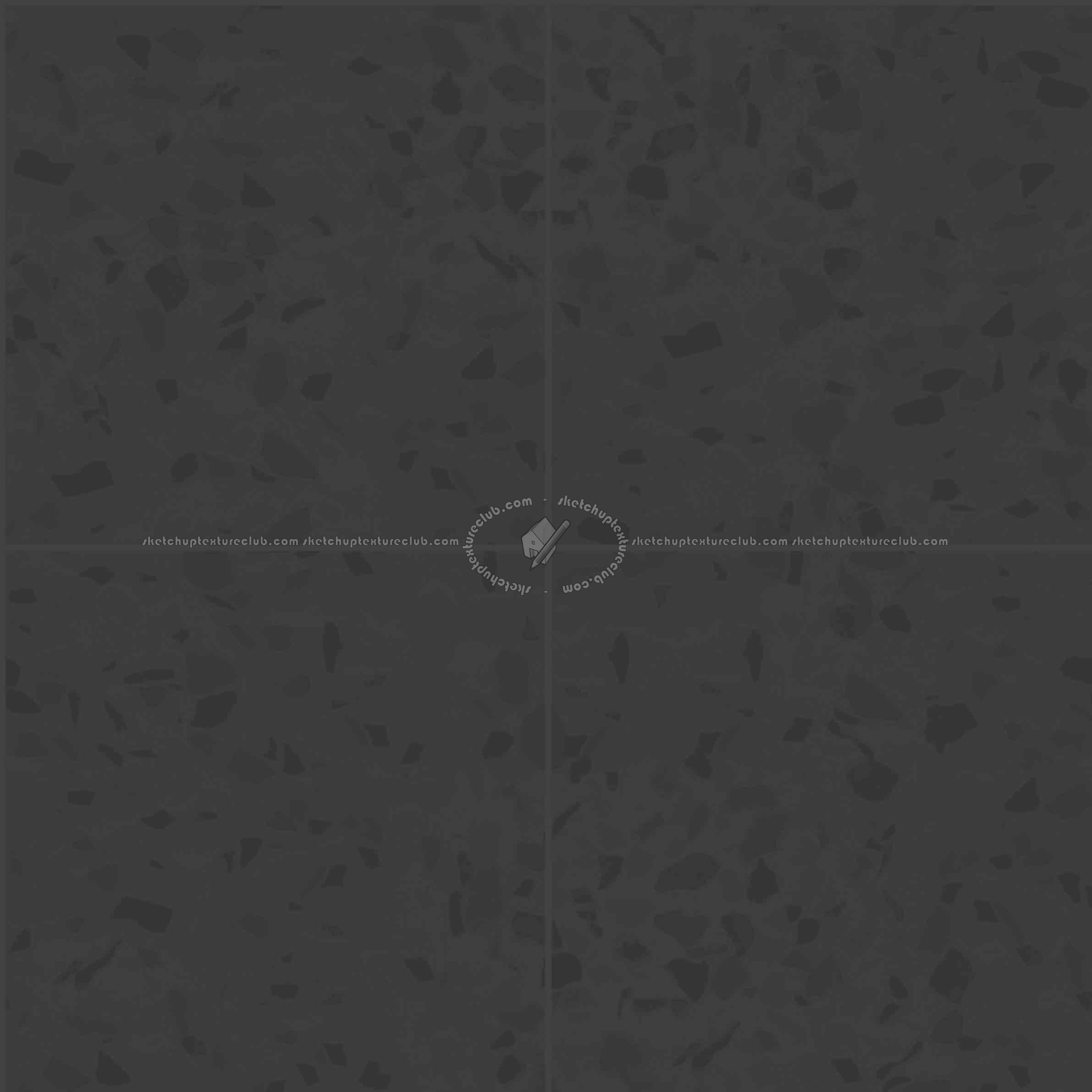 Textures   -   ARCHITECTURE   -   TILES INTERIOR   -   Terrazzo  - terrazzo floor tile PBR texture seamless 21501 - Specular