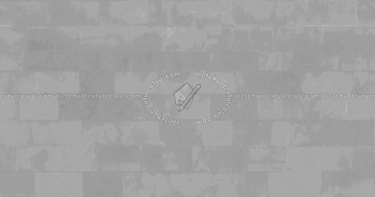 Textures   -   ARCHITECTURE   -   STONES WALLS   -   Stone blocks  - Wall stone with regular blocks texture seamless 08310 - Displacement