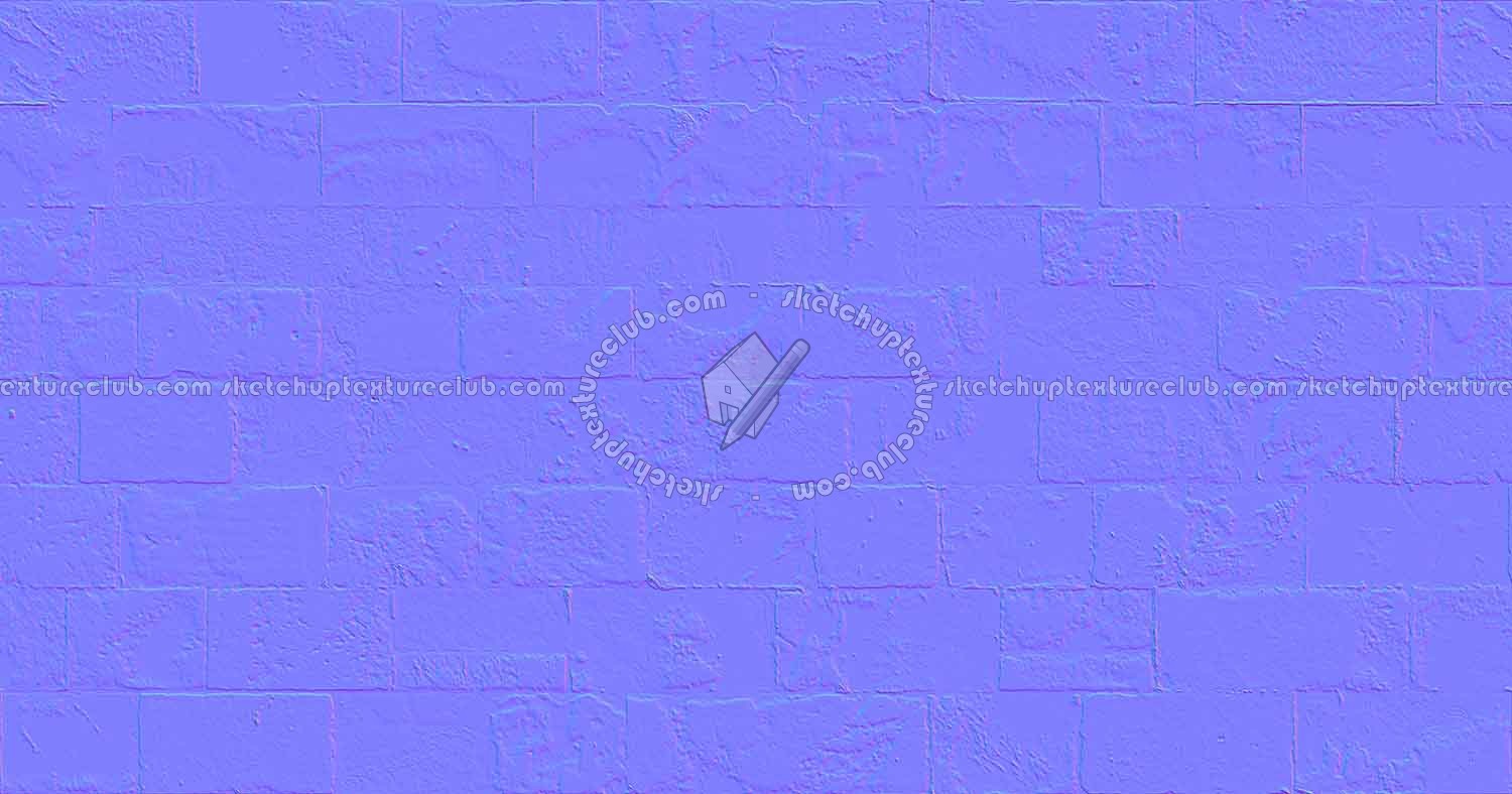 Textures   -   ARCHITECTURE   -   STONES WALLS   -   Stone blocks  - Wall stone with regular blocks texture seamless 08310 - Normal