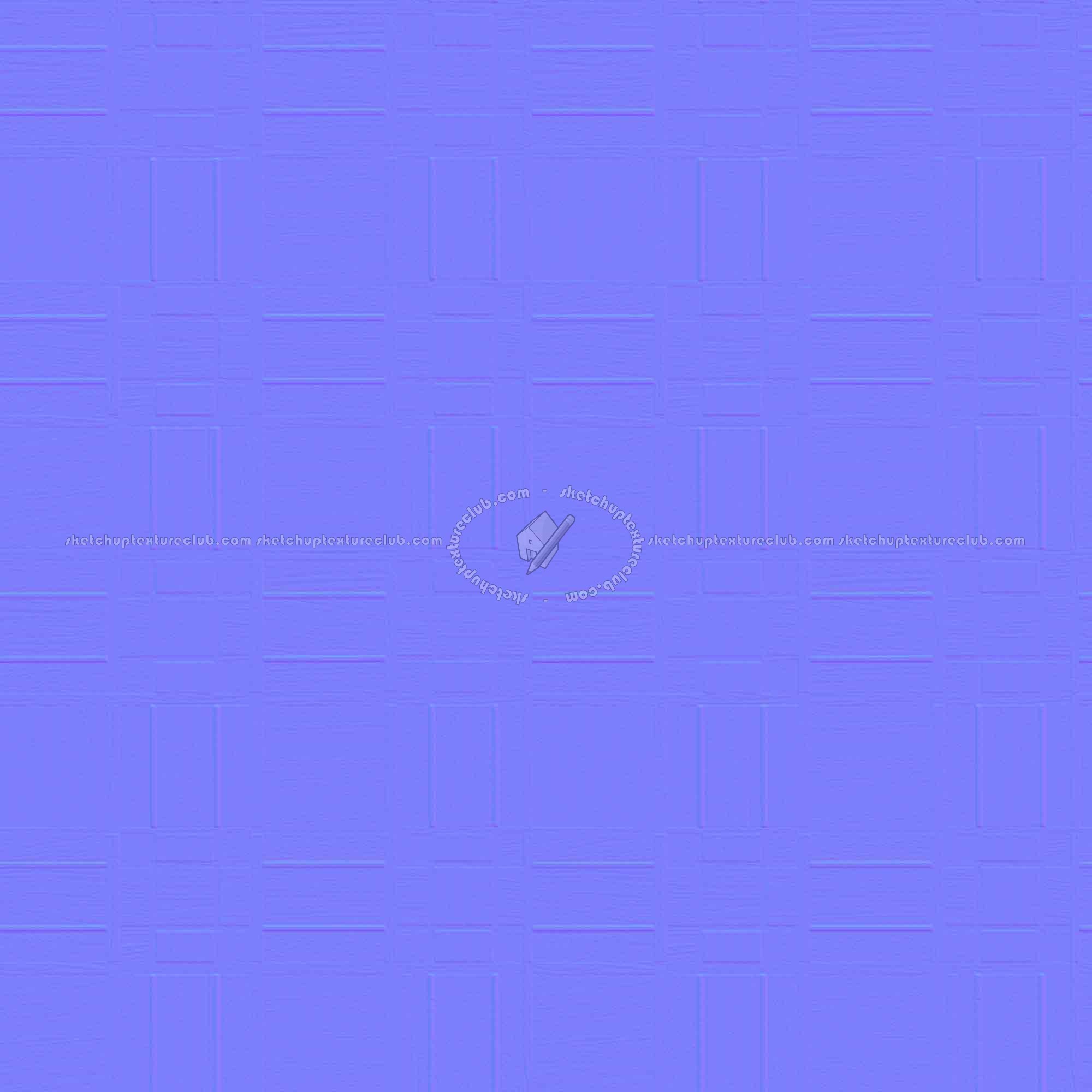 Textures   -   ARCHITECTURE   -   WOOD FLOORS   -   Parquet square  - Wood flooring square texture seamless 05404 - Normal