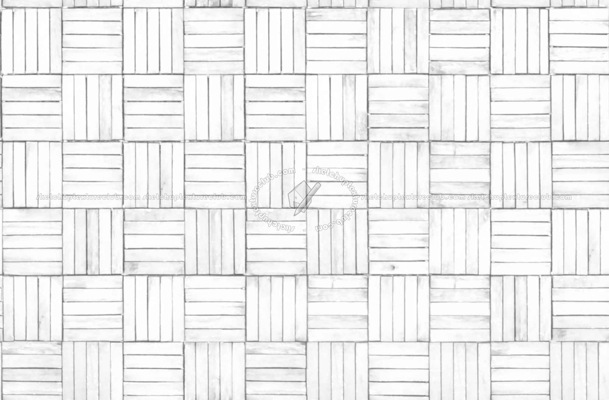 Textures - ARCHITECTURE - WOOD PLANKS - Wood decking - Aged varnished dirty decking wood cm 10x10 texture seamless 19261 - Ambient occlusion