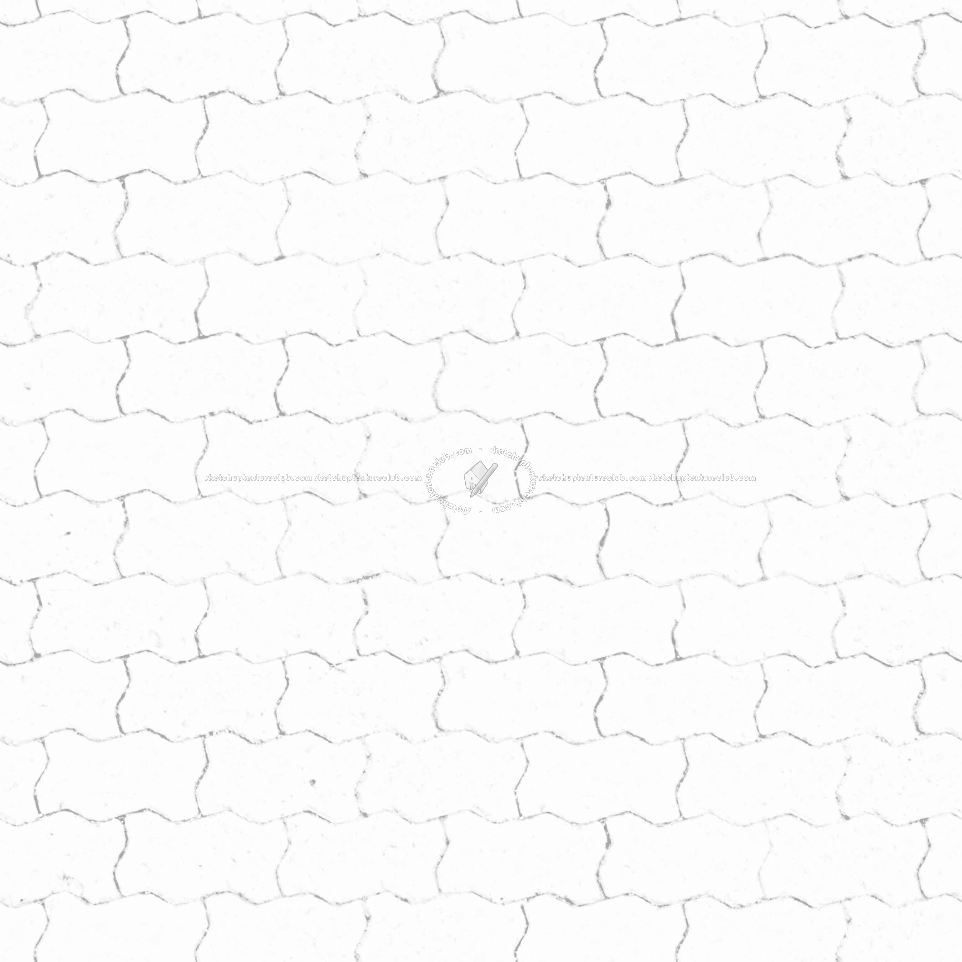 Textures   -   ARCHITECTURE   -   PAVING OUTDOOR   -   Concrete   -   Blocks regular  - concrete paving outdoor texture seamless 21341 - Ambient occlusion