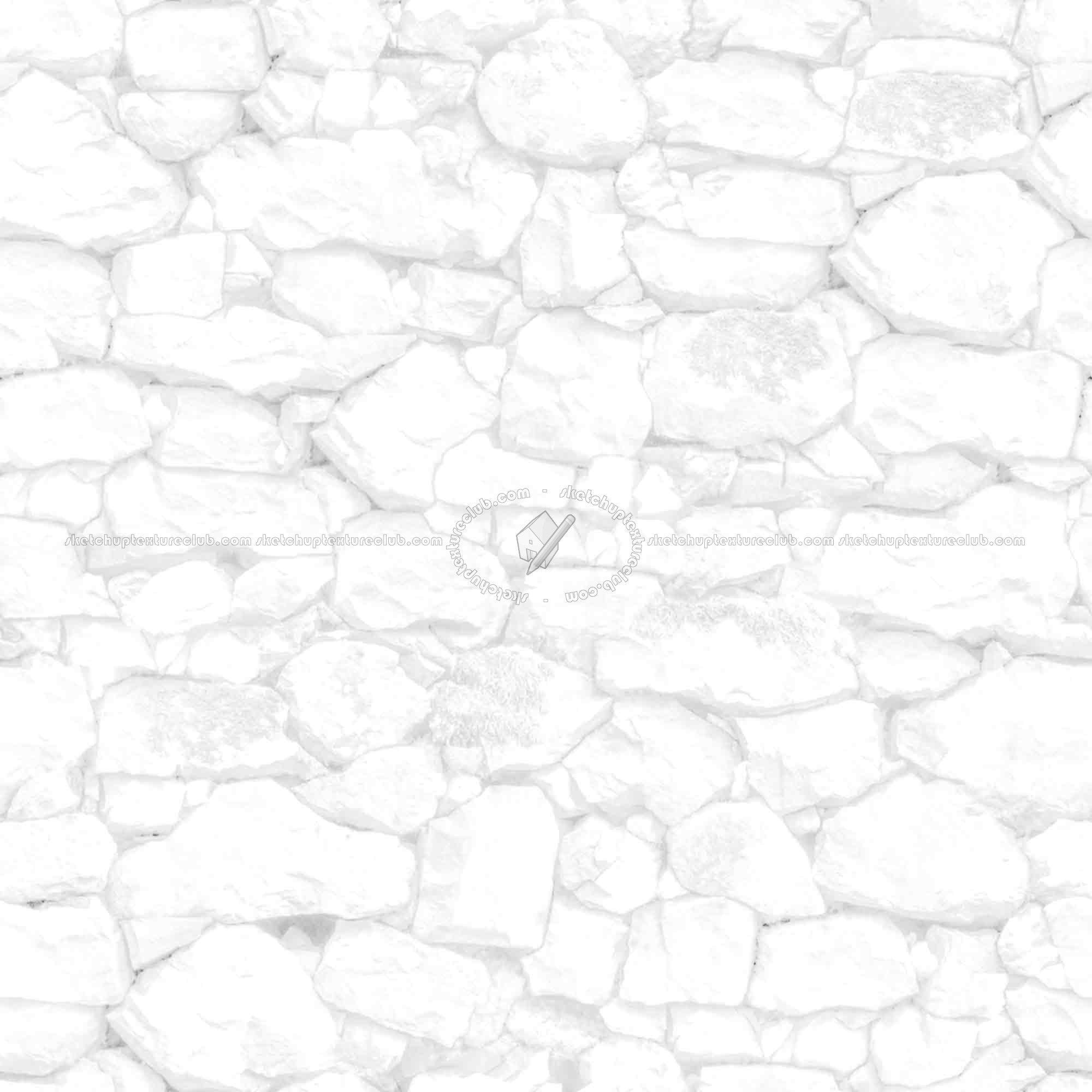 Textures   -   ARCHITECTURE   -   STONES WALLS   -   Stone walls  - Old wall stone texture seamless 08569 - Ambient occlusion