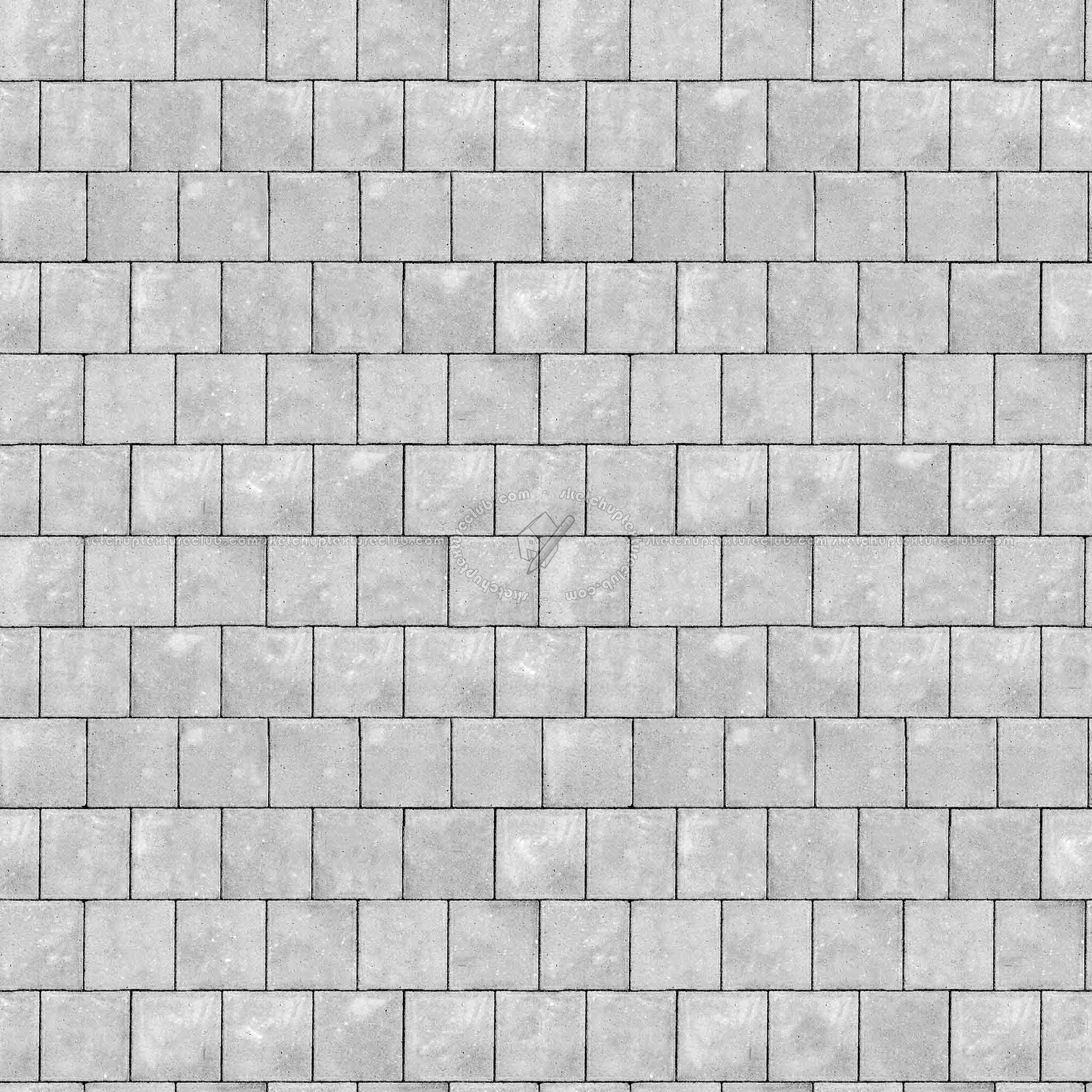 Textures   -   ARCHITECTURE   -   PAVING OUTDOOR   -   Concrete   -   Blocks regular  - Concrete paving PBR texture seamless 21964 - Bump