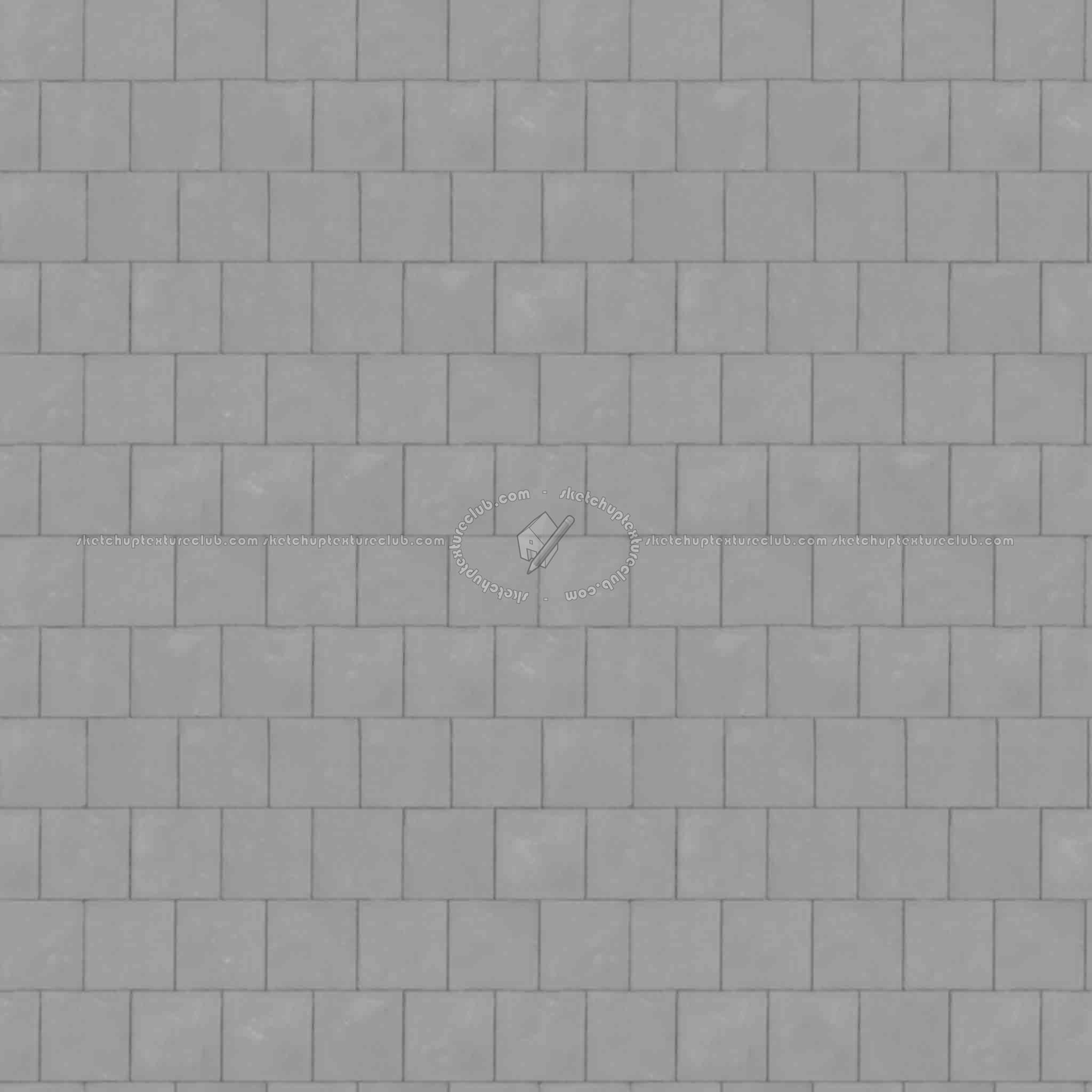 Textures   -   ARCHITECTURE   -   PAVING OUTDOOR   -   Concrete   -   Blocks regular  - Concrete paving PBR texture seamless 21964 - Displacement