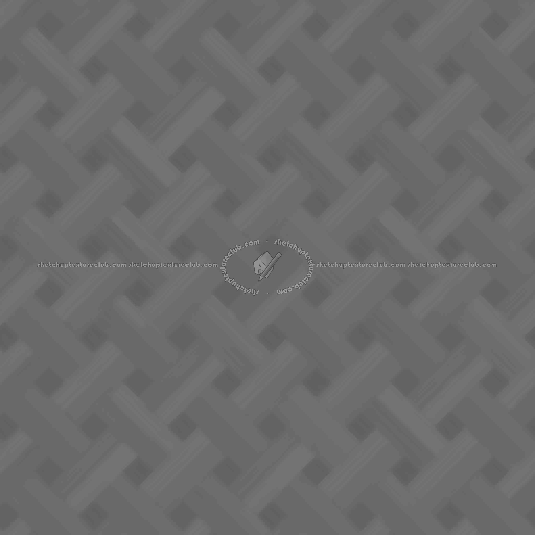 Textures   -   ARCHITECTURE   -   WOOD FLOORS   -   Geometric pattern  - Parquet basket weave PBR texture seamless 21467 - Displacement