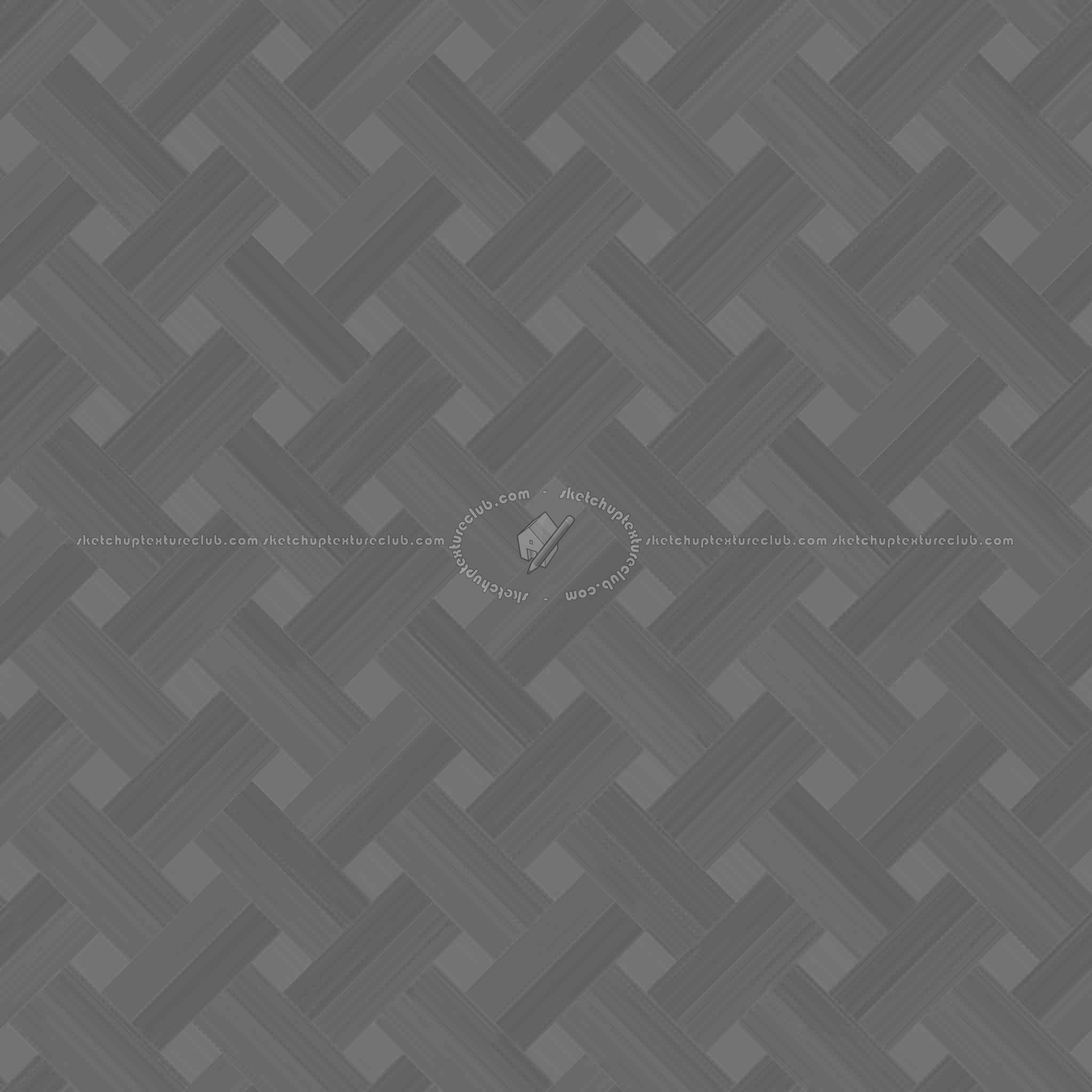 Textures   -   ARCHITECTURE   -   WOOD FLOORS   -   Geometric pattern  - Parquet basket weave PBR texture seamless 21467 - Specular