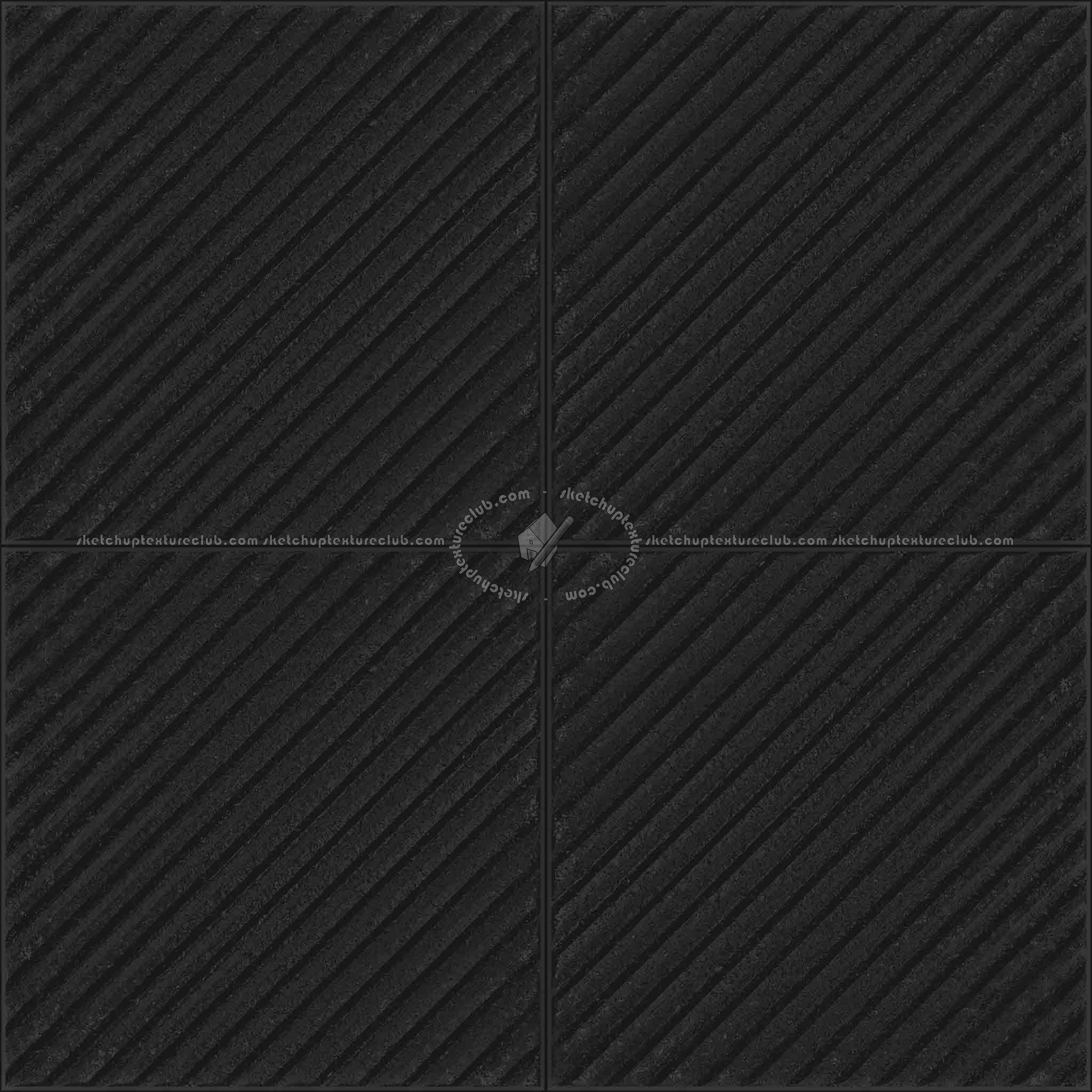 Textures   -   ARCHITECTURE   -   PAVING OUTDOOR   -   Concrete   -   Blocks regular  - Ramp concrete tiles PBR texture seamless 21967 - Specular