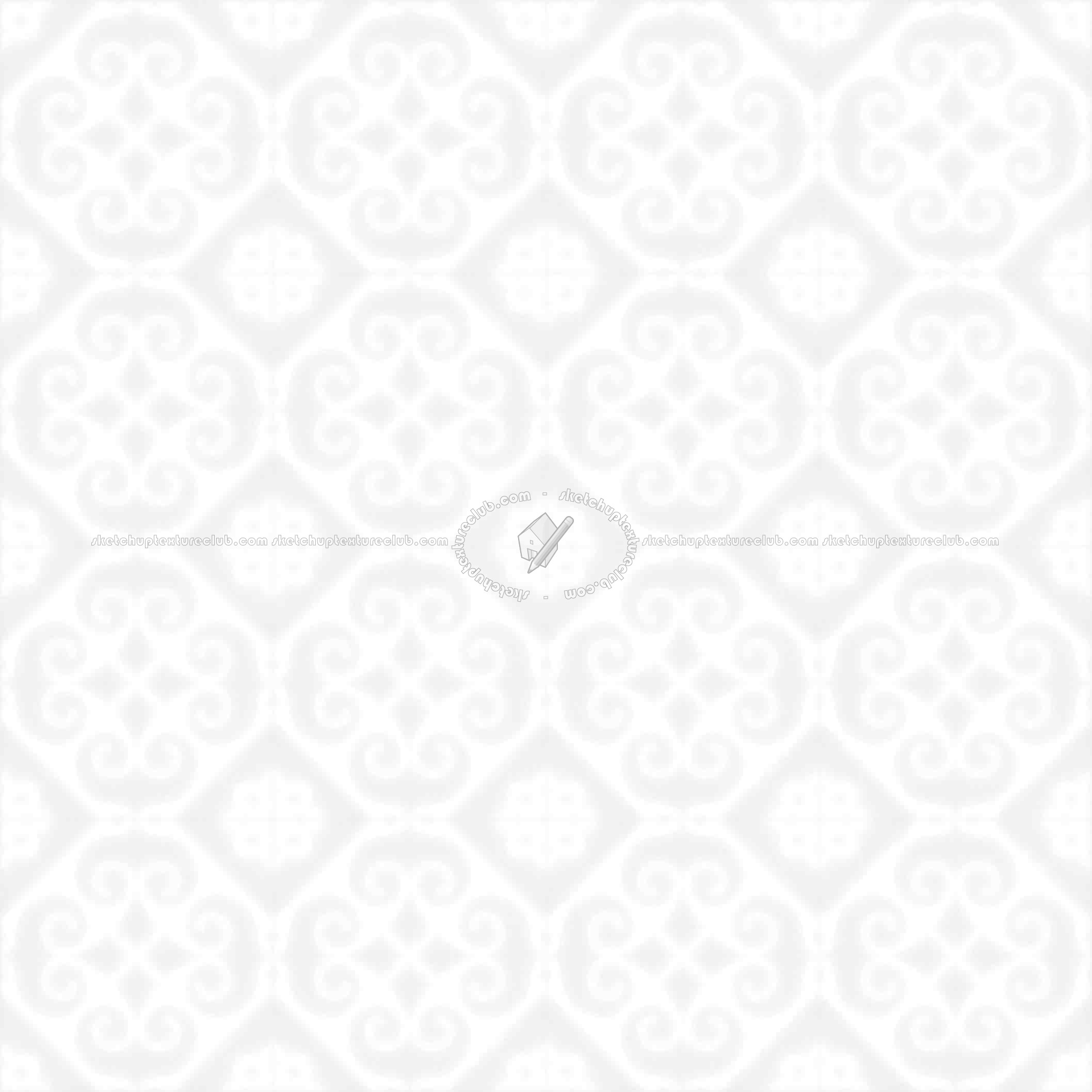 Textures   -   ARCHITECTURE   -   TILES INTERIOR   -   Ornate tiles   -   Geometric patterns  - Geometric patterns tile texture seamless 21240 - Ambient occlusion