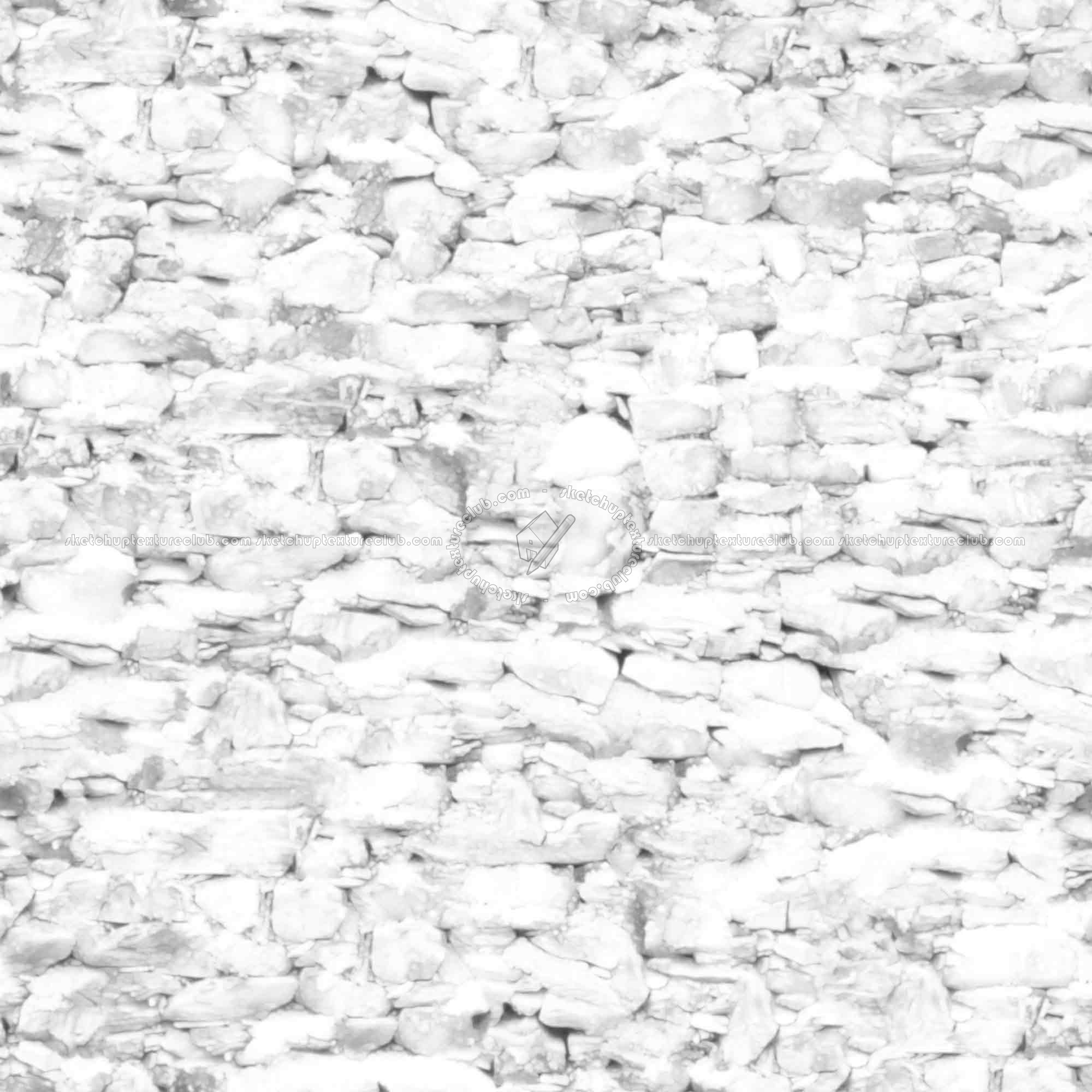 Textures   -   ARCHITECTURE   -   STONES WALLS   -   Stone walls  - Old wall stone texture seamless 08575 - Ambient occlusion