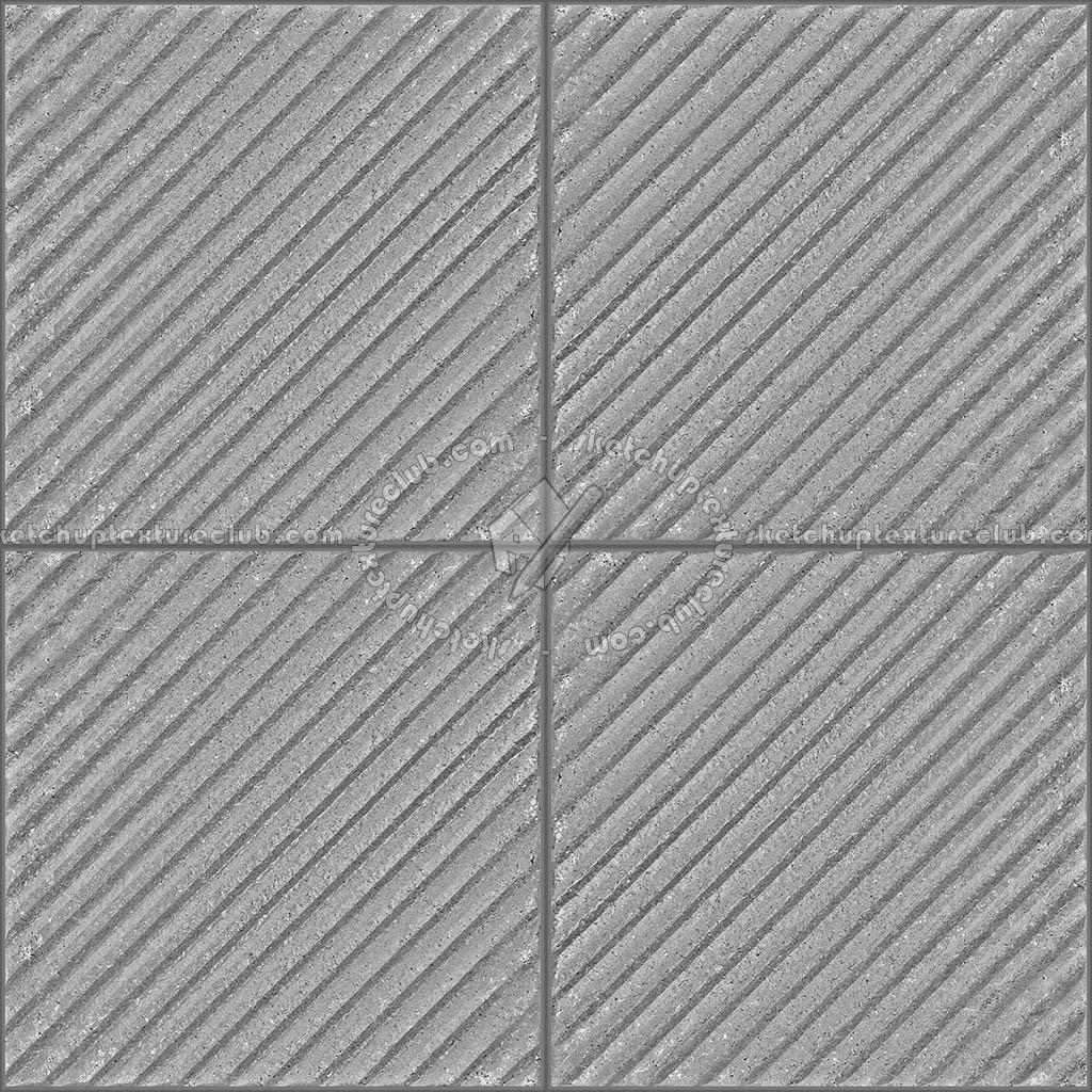 Textures   -   ARCHITECTURE   -   PAVING OUTDOOR   -   Concrete   -   Blocks regular  - Ramp concrete tiles PBR texture seamless 21968 (seamless)