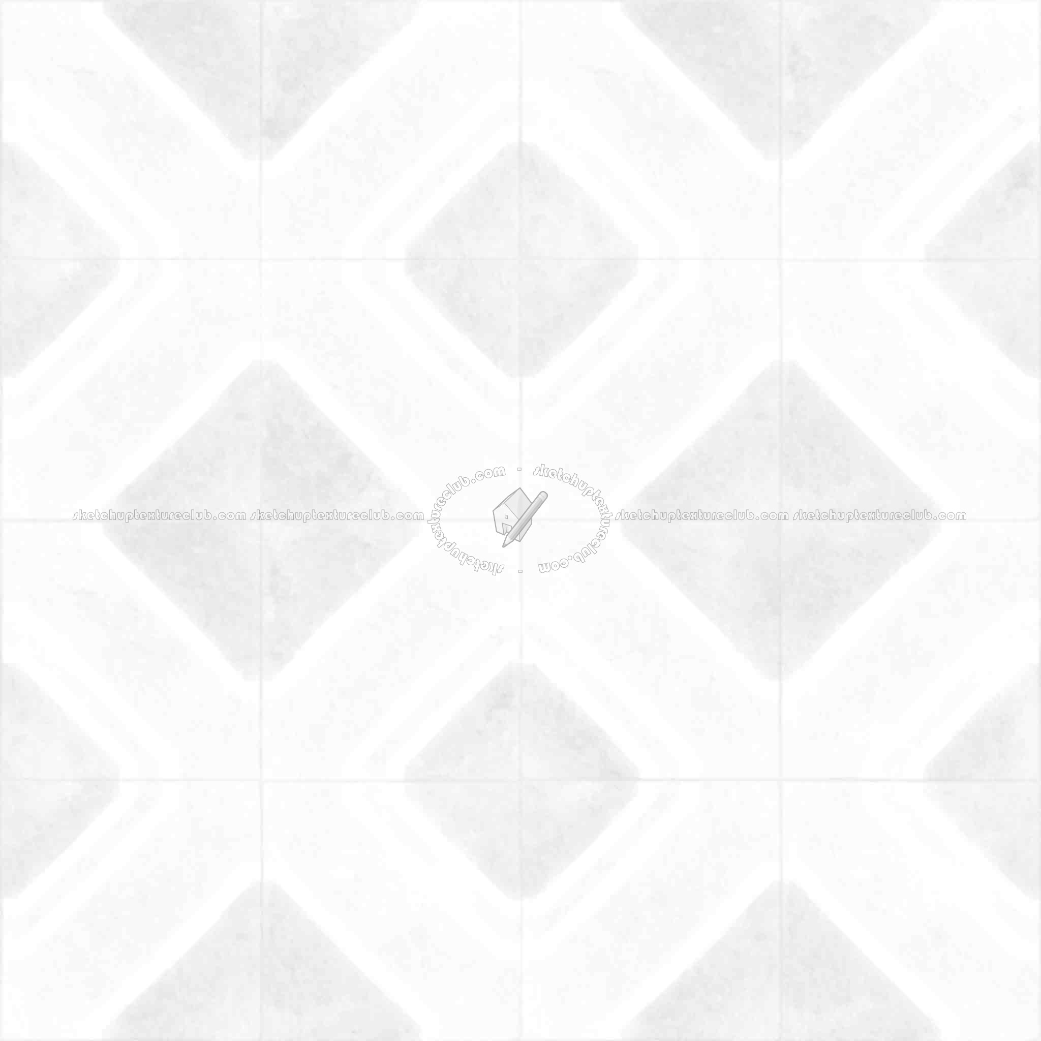 Textures - ARCHITECTURE - TILES INTERIOR - Ornate tiles - Geometric patterns - Ceramic geometric tiles PBR texture seamless 21924 - Ambient occlusion