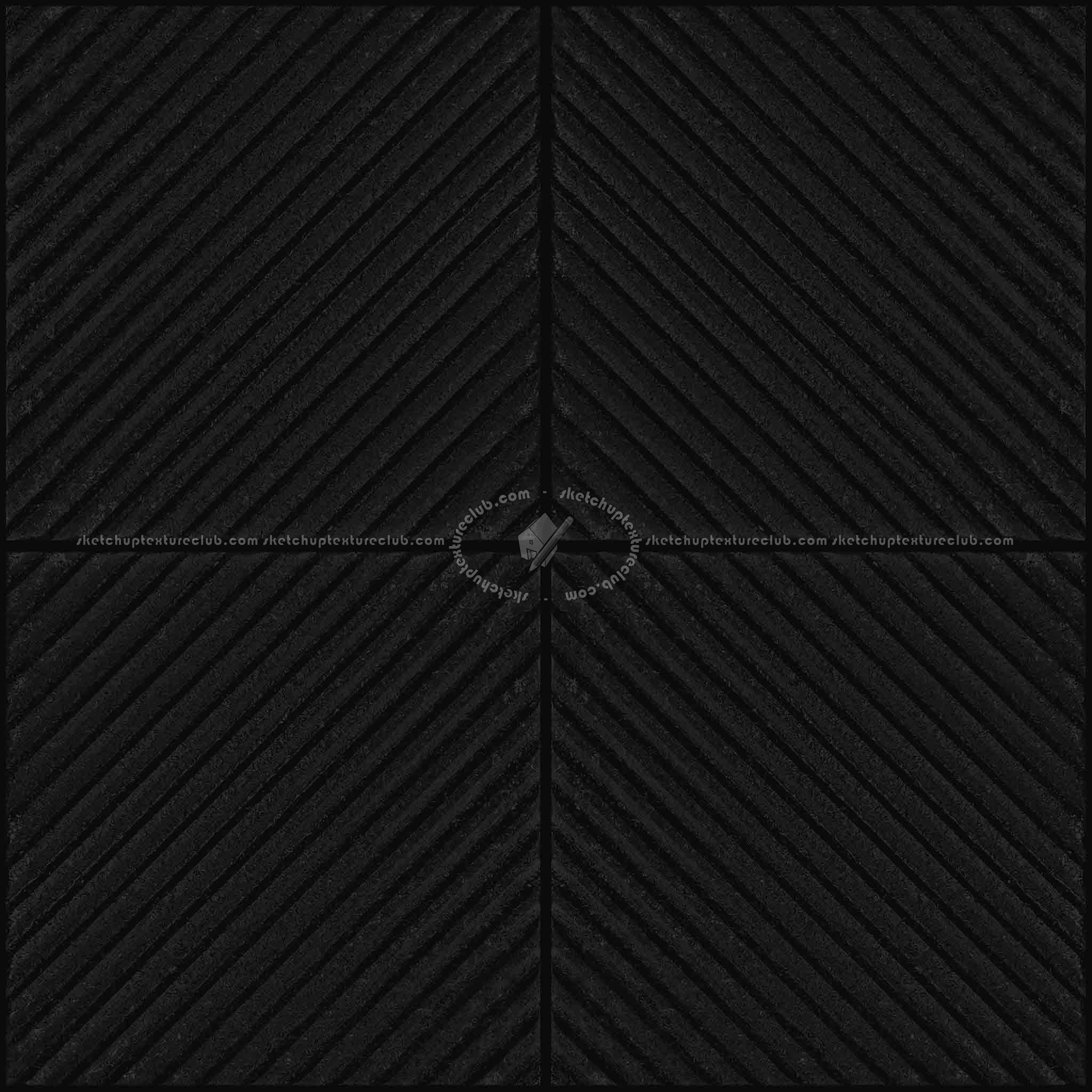 Textures   -   ARCHITECTURE   -   PAVING OUTDOOR   -   Concrete   -   Blocks regular  - Ramp concrete tiles PBR texture seamless 21970 - Specular