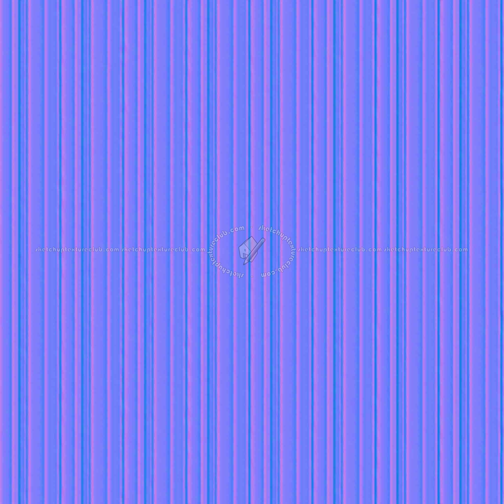 Textures   -   MATERIALS   -   METALS   -   Corrugated  - Aluminium corrugated metal texture seamless 09936 - Normal