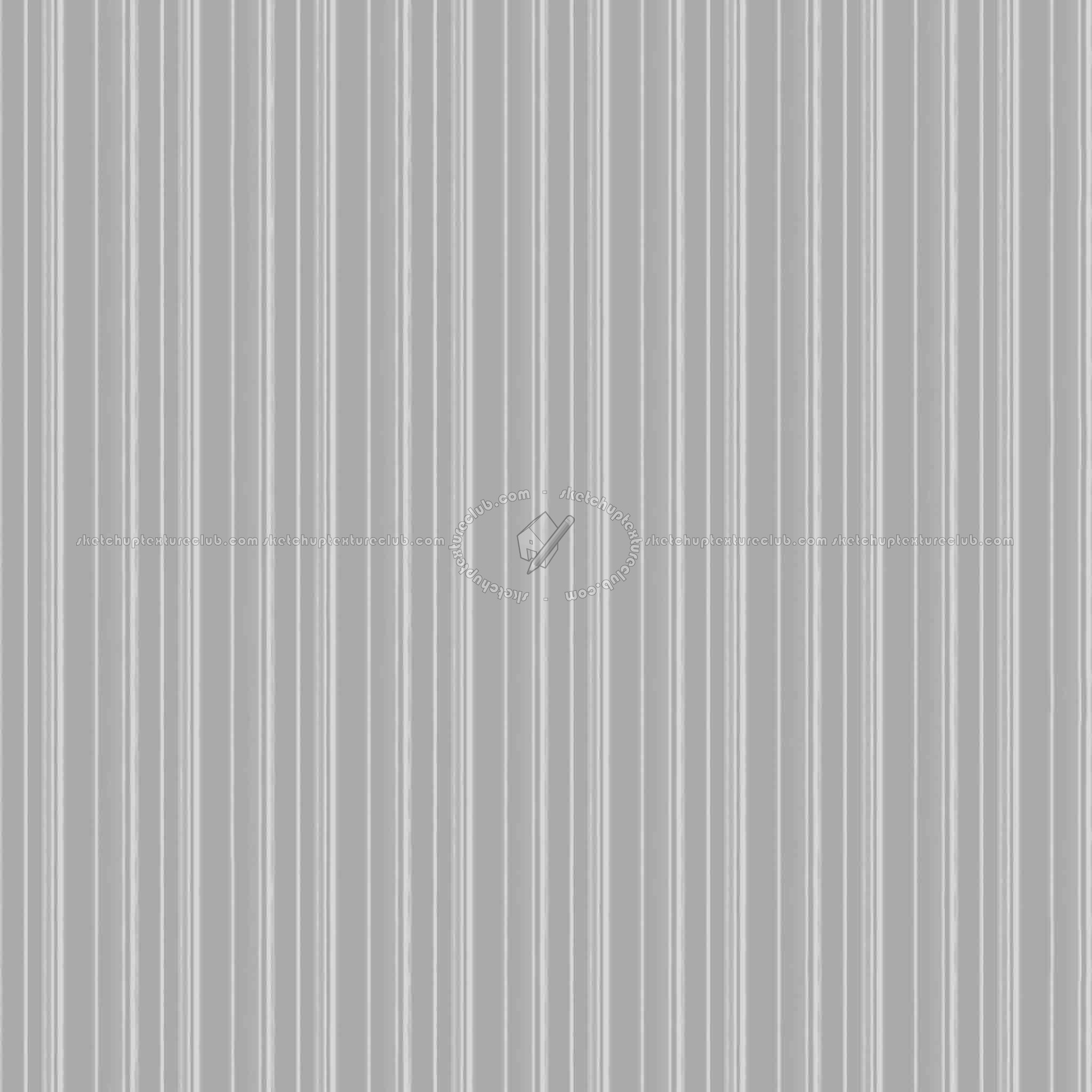 Textures   -   MATERIALS   -   METALS   -   Corrugated  - Aluminium corrugated metal texture seamless 09936 - Specular