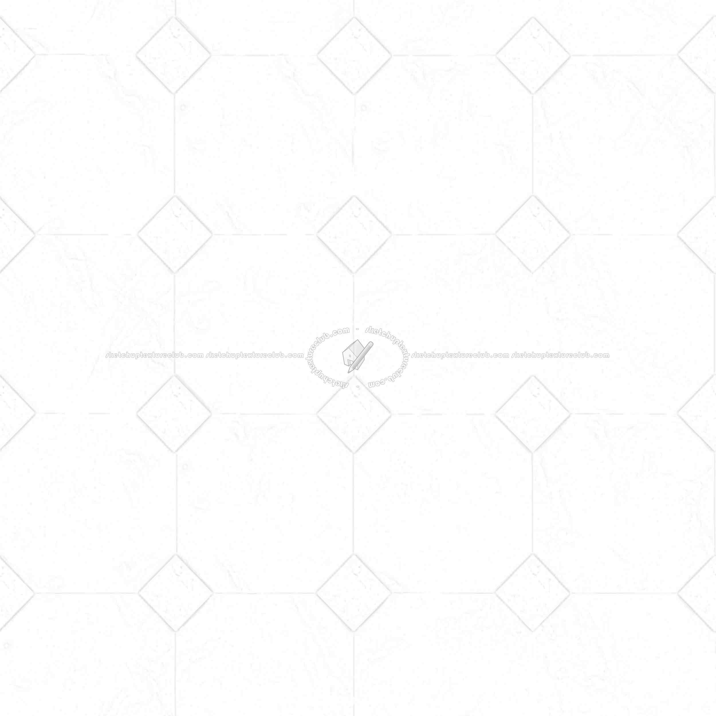 Textures   -   ARCHITECTURE   -   TILES INTERIOR   -   Marble tiles   -   White  - Carrara marble floor tile texture seamless 14820 - Ambient occlusion