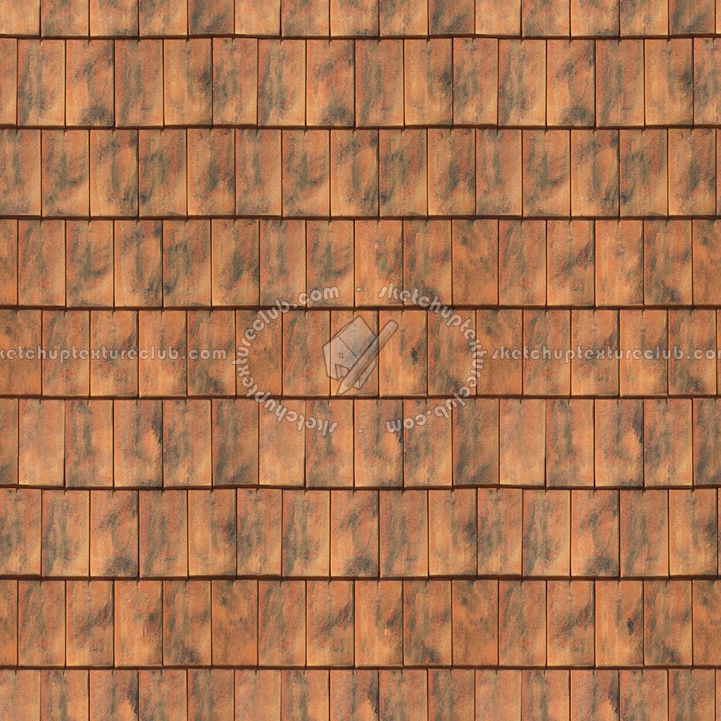 Textures   -   ARCHITECTURE   -   ROOFINGS   -   Clay roofs  - Clay roofing Gauloise texture seamless 03358 (seamless)