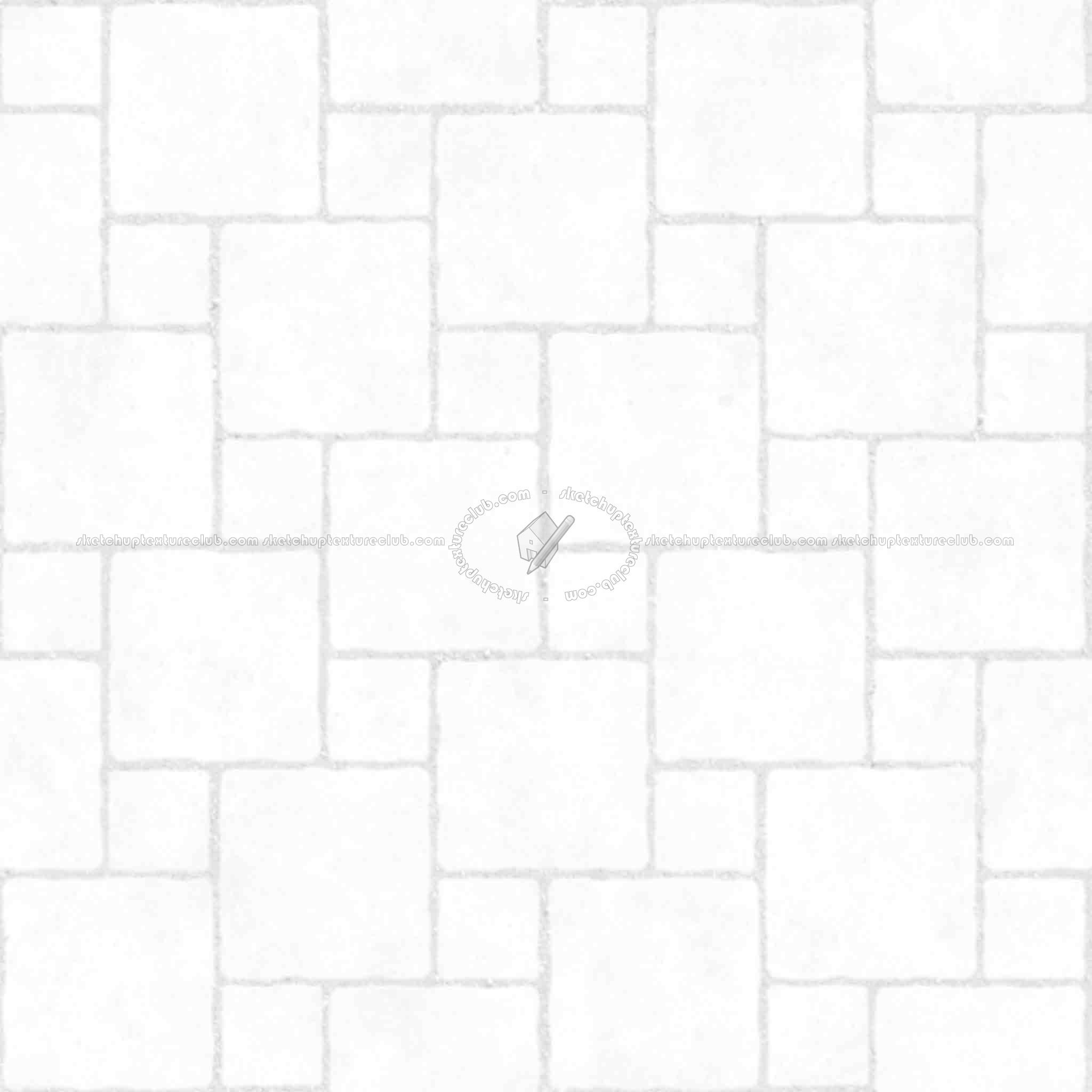 Textures   -   ARCHITECTURE   -   PAVING OUTDOOR   -   Concrete   -   Blocks damaged  - Concrete paving outdoor damaged texture seamless 05498 - Ambient occlusion