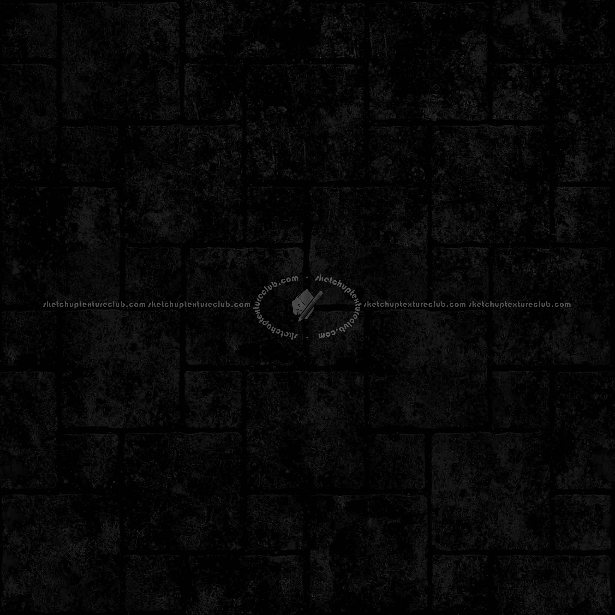 Textures   -   ARCHITECTURE   -   PAVING OUTDOOR   -   Concrete   -   Blocks damaged  - Concrete paving outdoor damaged texture seamless 05498 - Specular