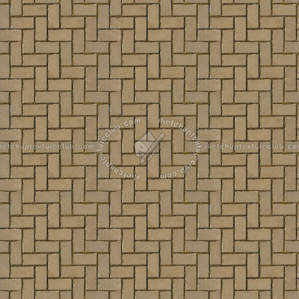 Textures   -   ARCHITECTURE   -   PAVING OUTDOOR   -   Concrete   -   Herringbone  - Concrete paving herringbone outdoor texture seamless 05808 (seamless)