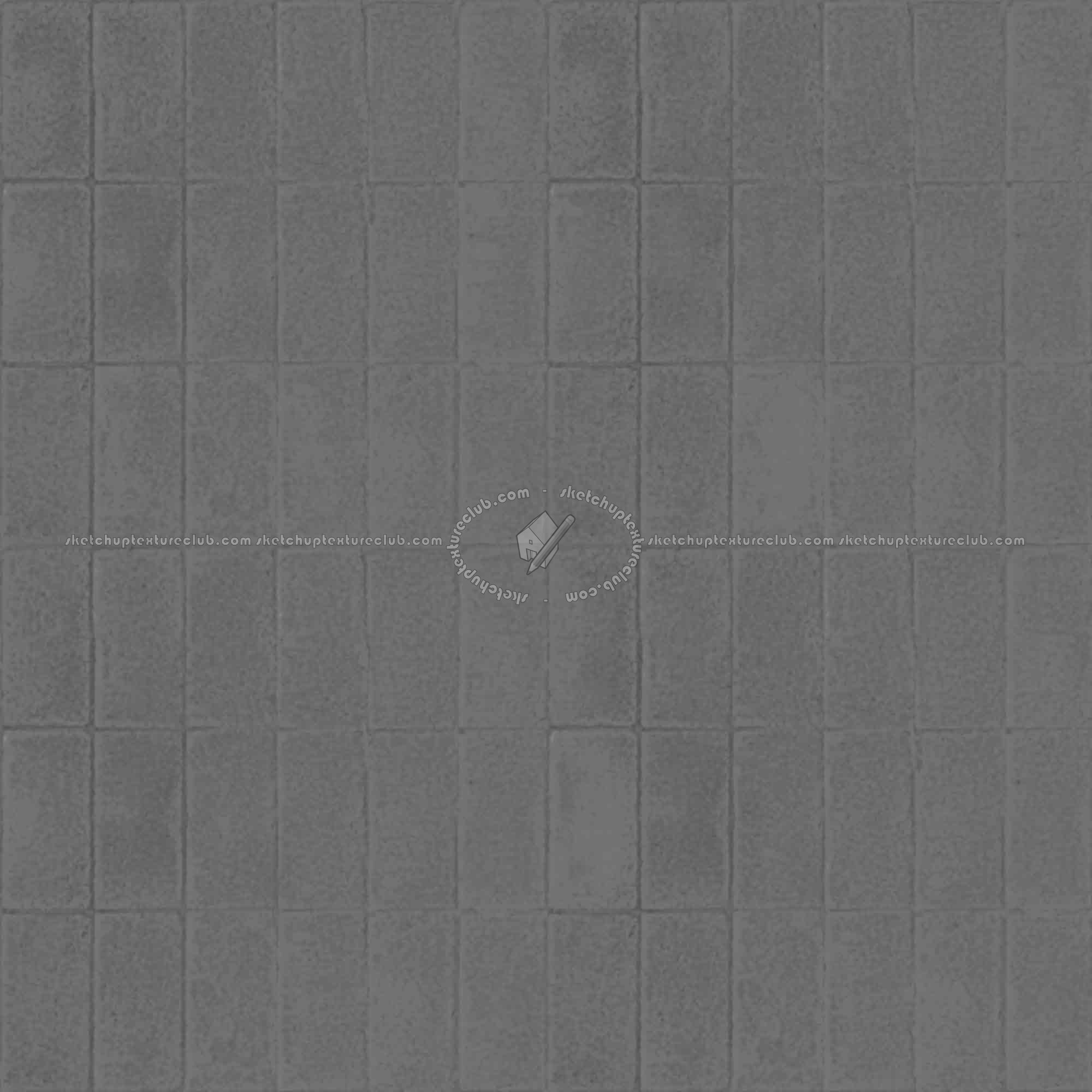 Textures   -   ARCHITECTURE   -   CONCRETE   -   Plates   -   Dirty  - Dirt cinder block texture seamless 01730 - Displacement