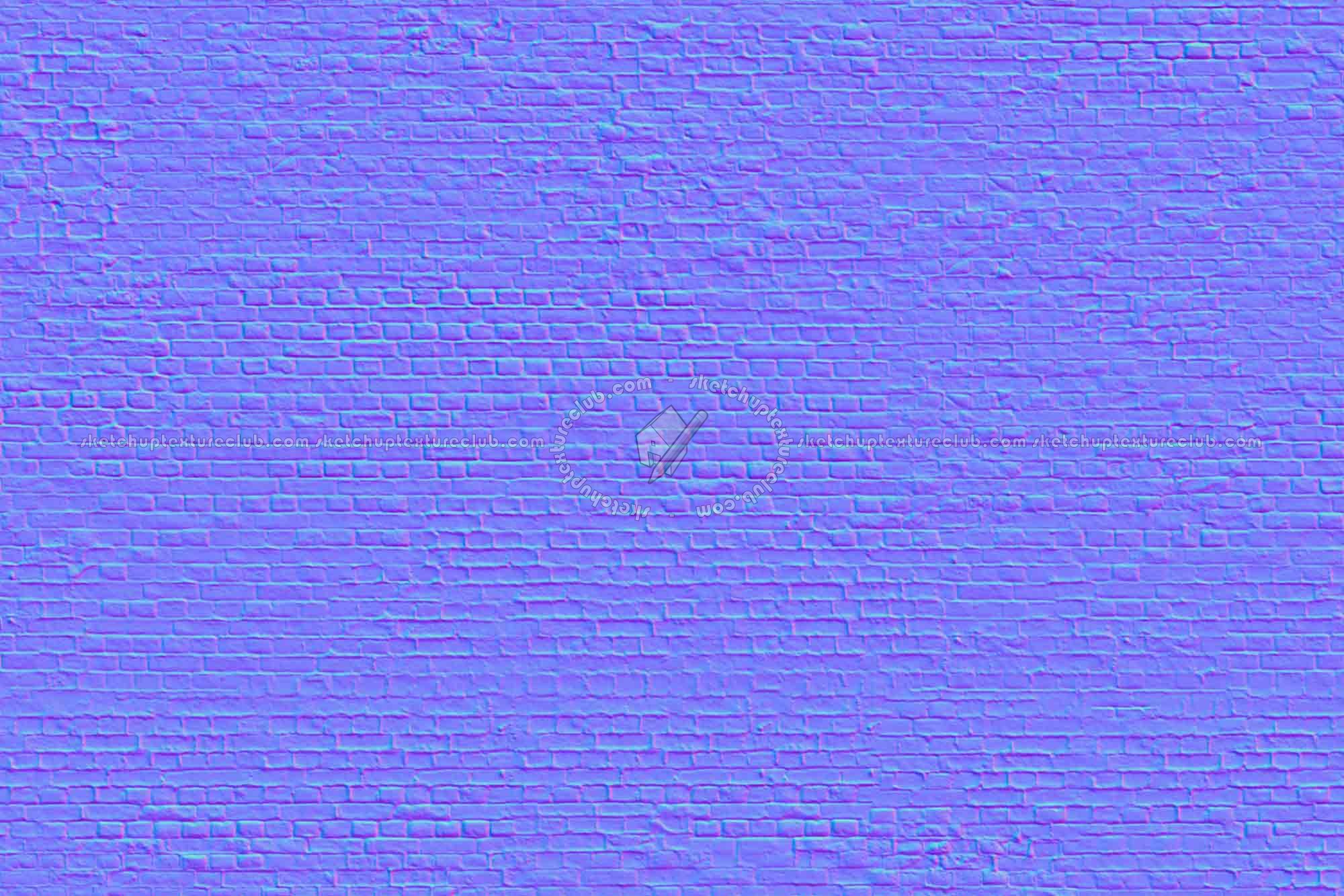 Textures   -   ARCHITECTURE   -   BRICKS   -   Dirty Bricks  - Dirty bricks texture seamless 00161 - Normal