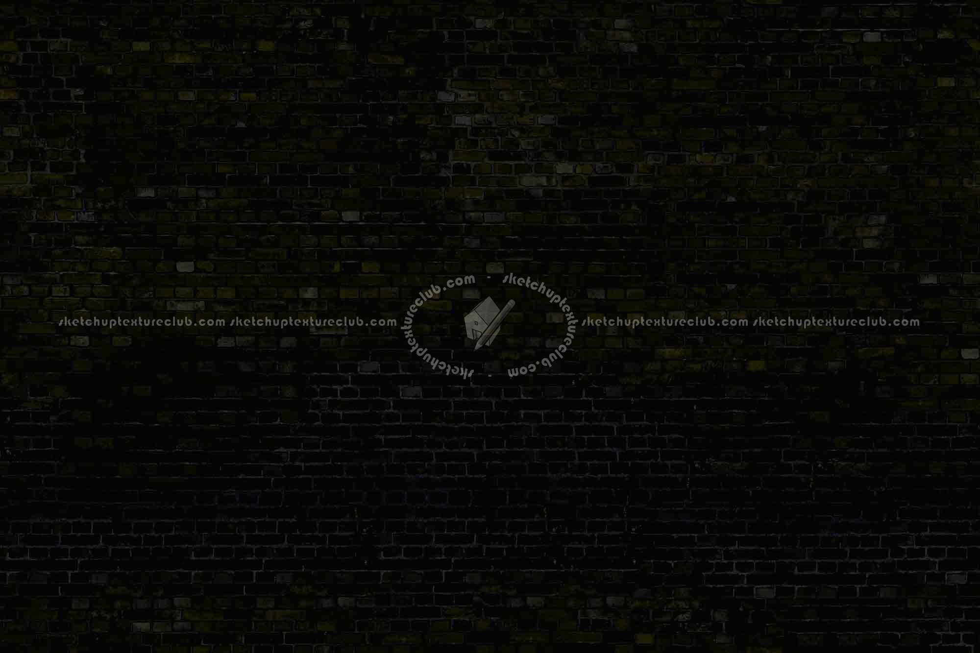 Textures   -   ARCHITECTURE   -   BRICKS   -   Dirty Bricks  - Dirty bricks texture seamless 00161 - Specular