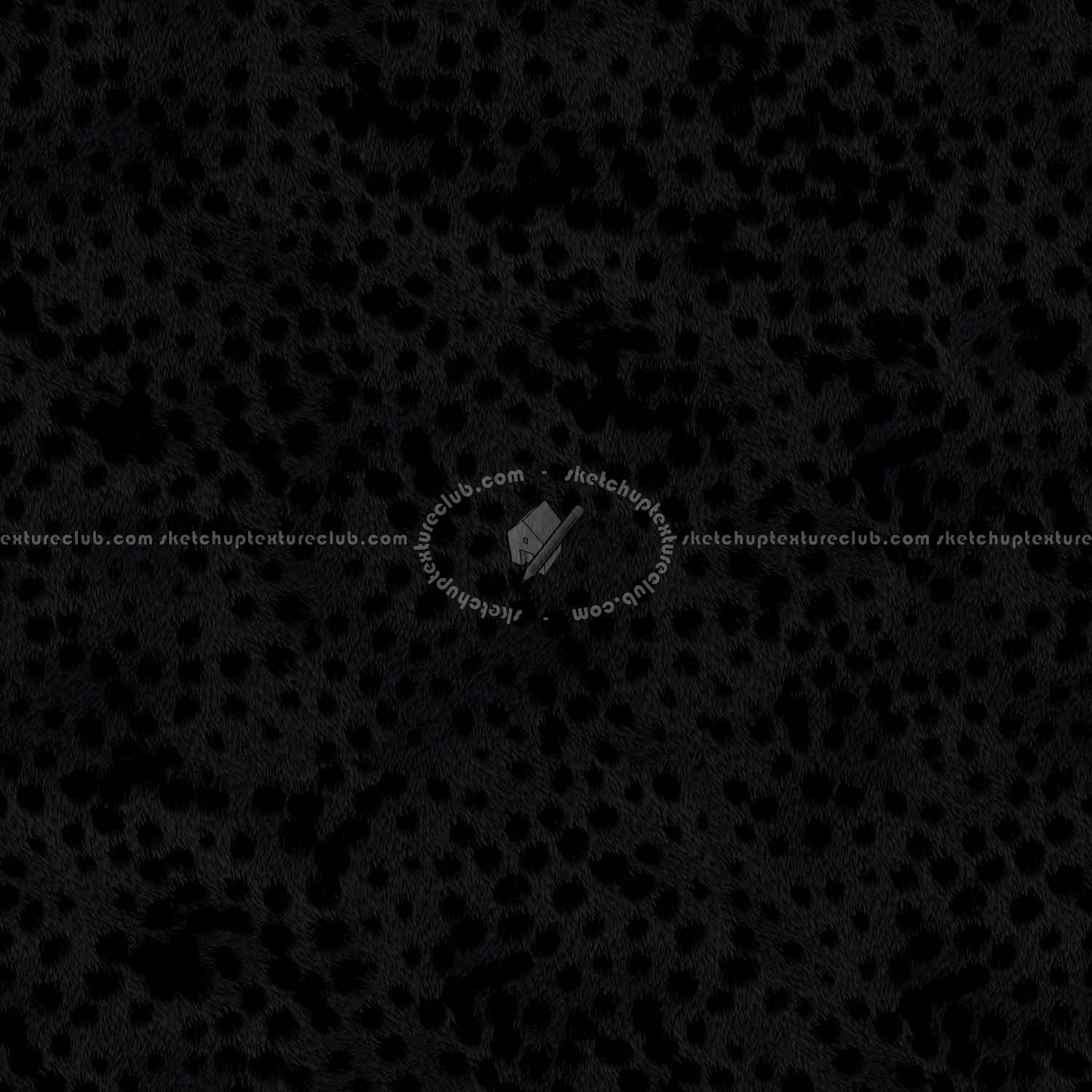 Textures   -   MATERIALS   -   FUR ANIMAL  - Ghepardo faux fake fur animal texture seamless 09569 - Specular
