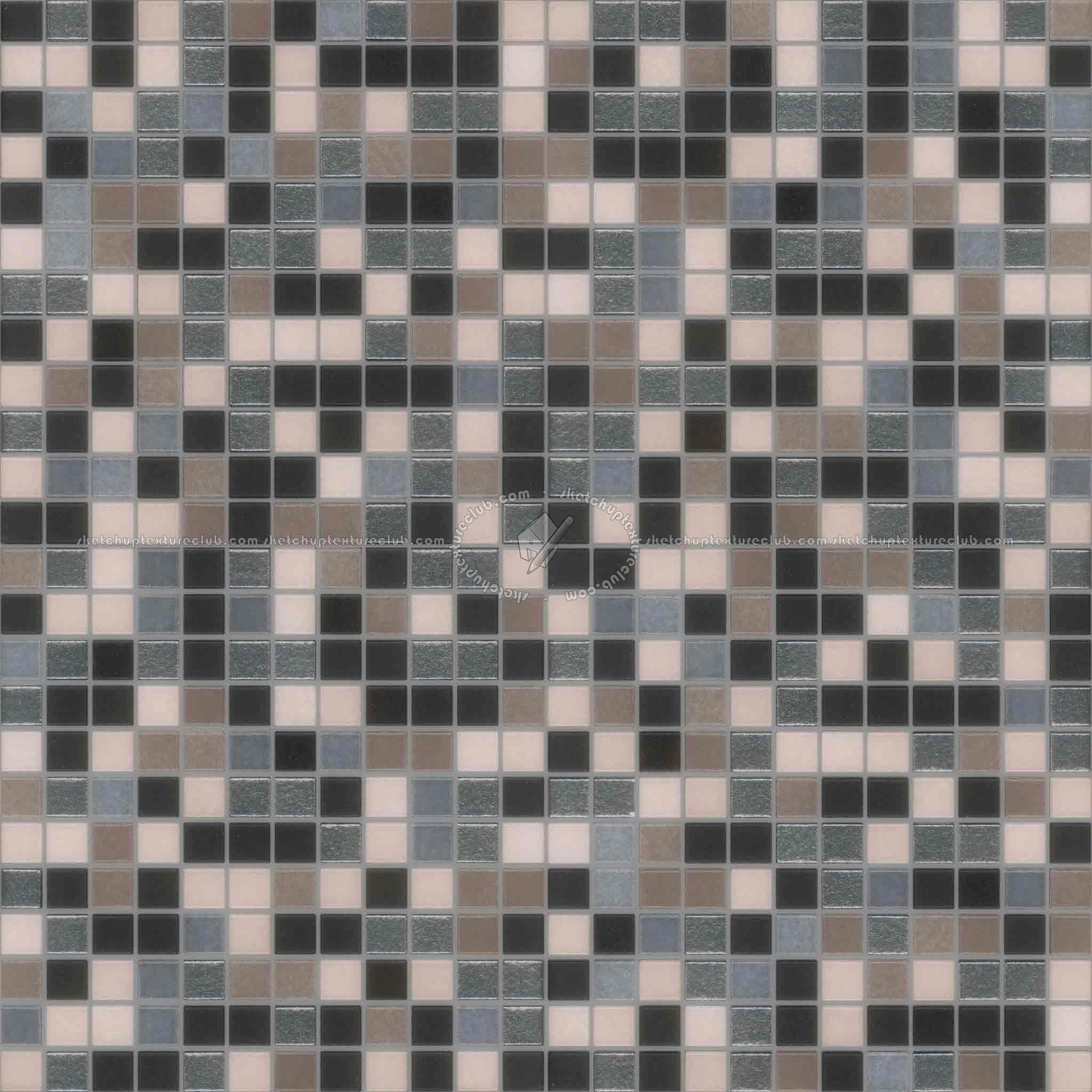 Textures   -   ARCHITECTURE   -   TILES INTERIOR   -   Mosaico   -   Classic format   -   Multicolor  - Mosaico multicolor tiles texture seamless 14985 - Specular