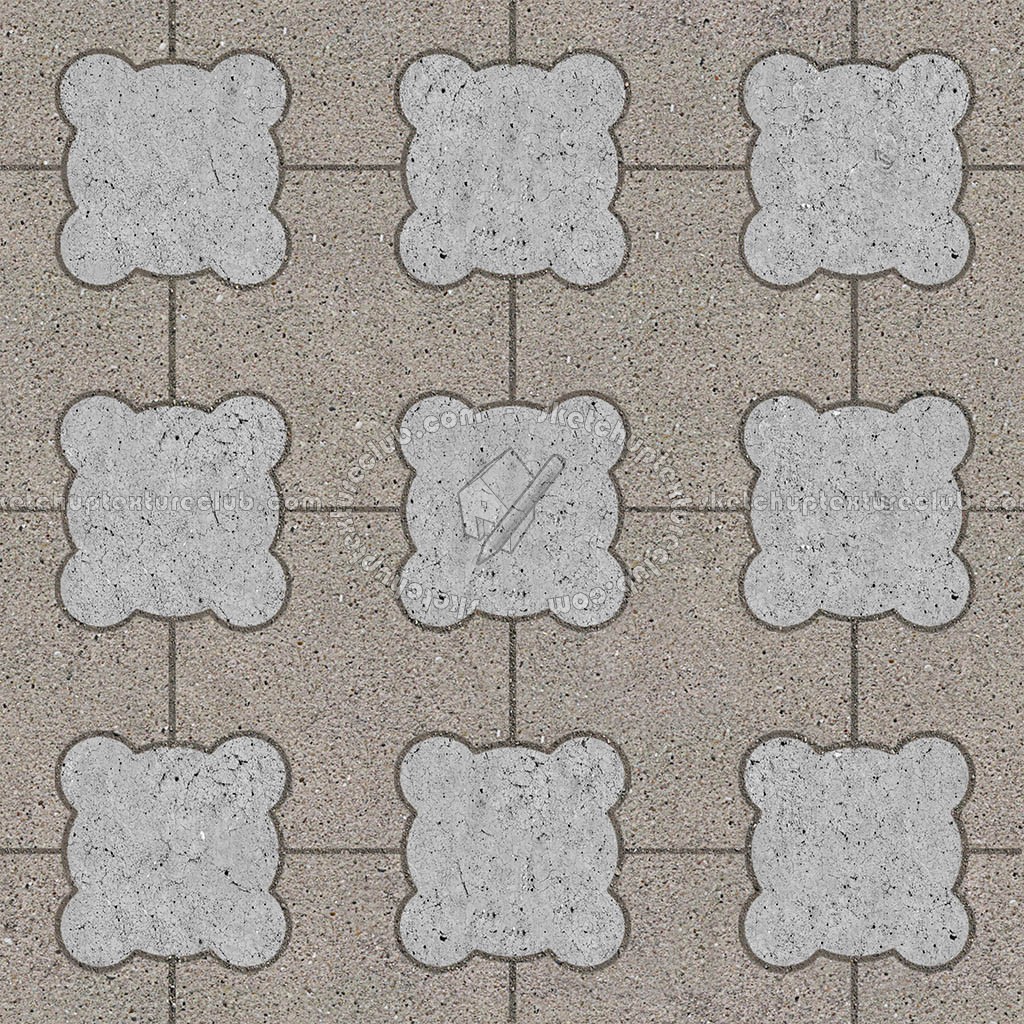 Textures   -   ARCHITECTURE   -   PAVING OUTDOOR   -   Concrete   -   Blocks mixed  - Paving concrete mixed size texture seamless 05580 (seamless)