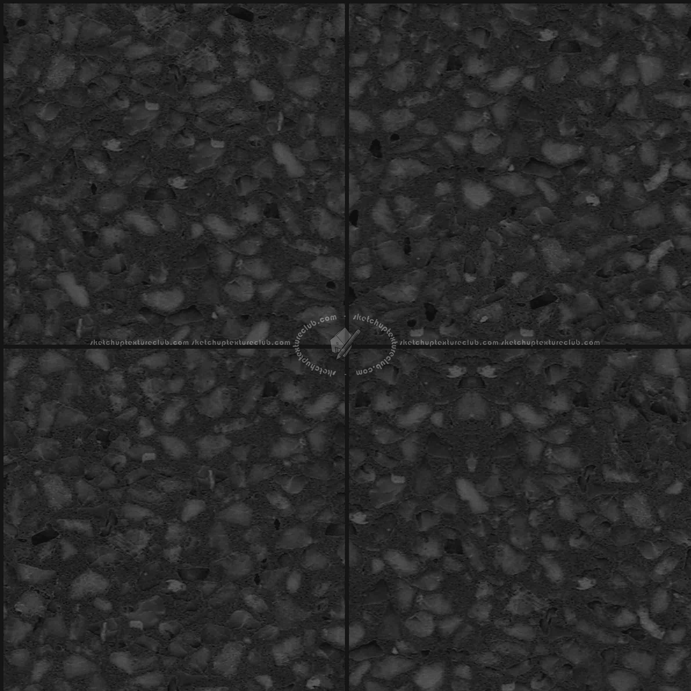 Textures   -   ARCHITECTURE   -   TILES INTERIOR   -   Terrazzo  - terrazzo floor tile PBR texture seamless 21502 - Specular