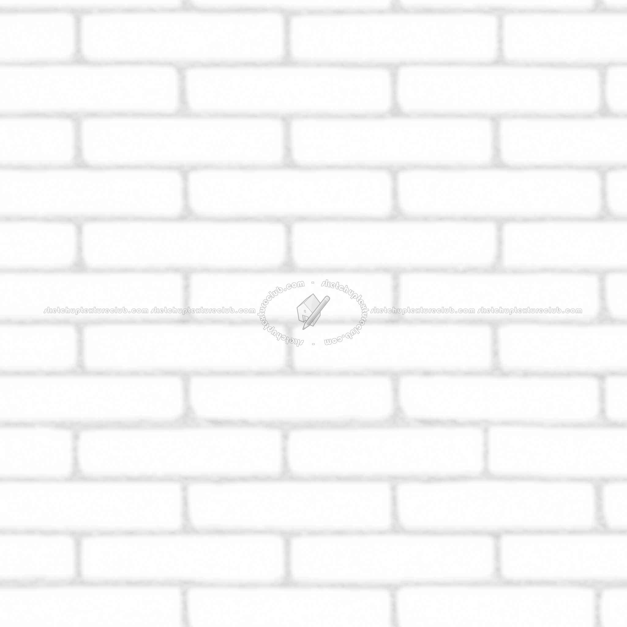 Textures   -   ARCHITECTURE   -   BRICKS   -   Colored Bricks   -   Smooth  - Texture colored bricks smooth seamless 00070 - Ambient occlusion