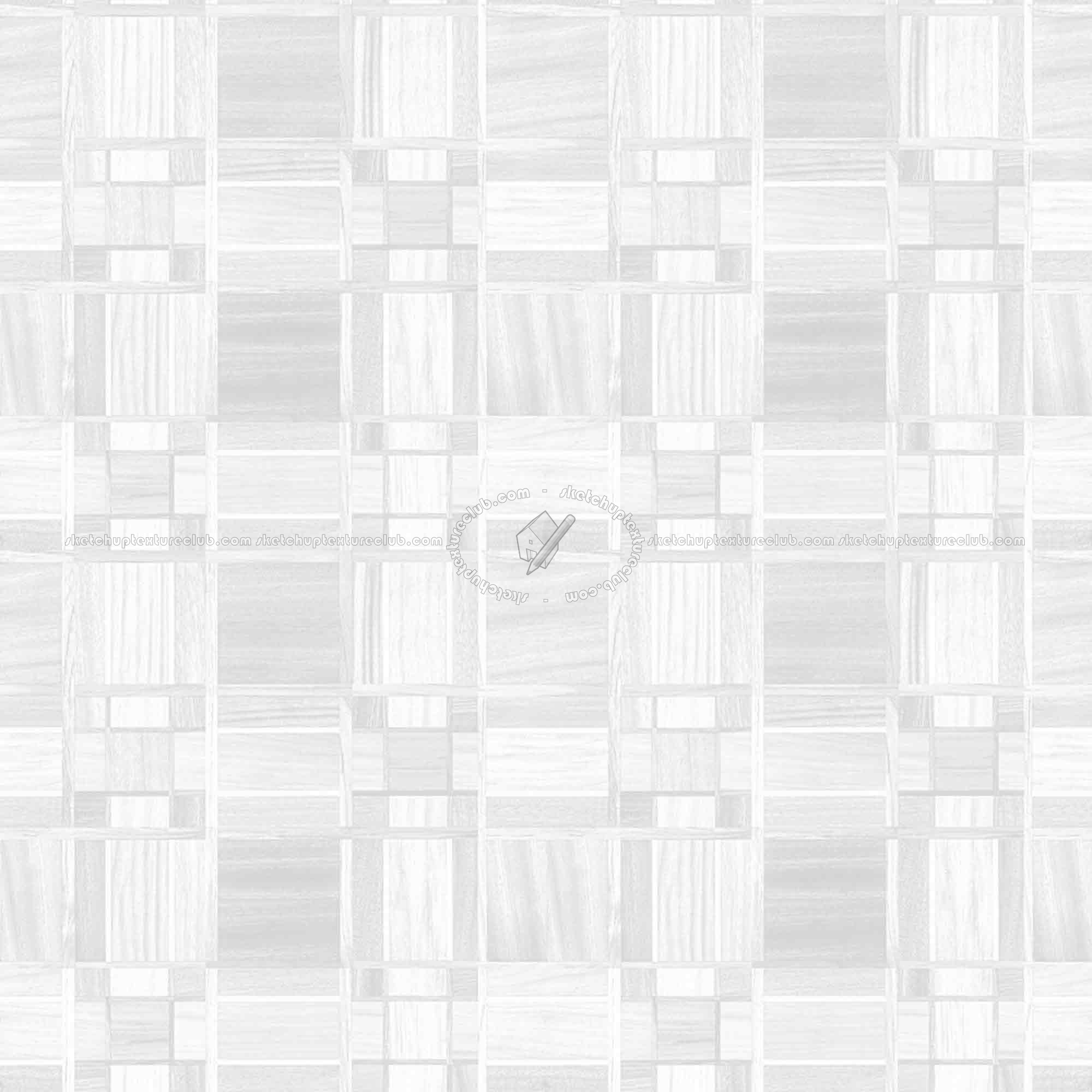 Textures   -   ARCHITECTURE   -   WOOD FLOORS   -   Parquet square  - Wood flooring square texture seamless 05405 - Ambient occlusion