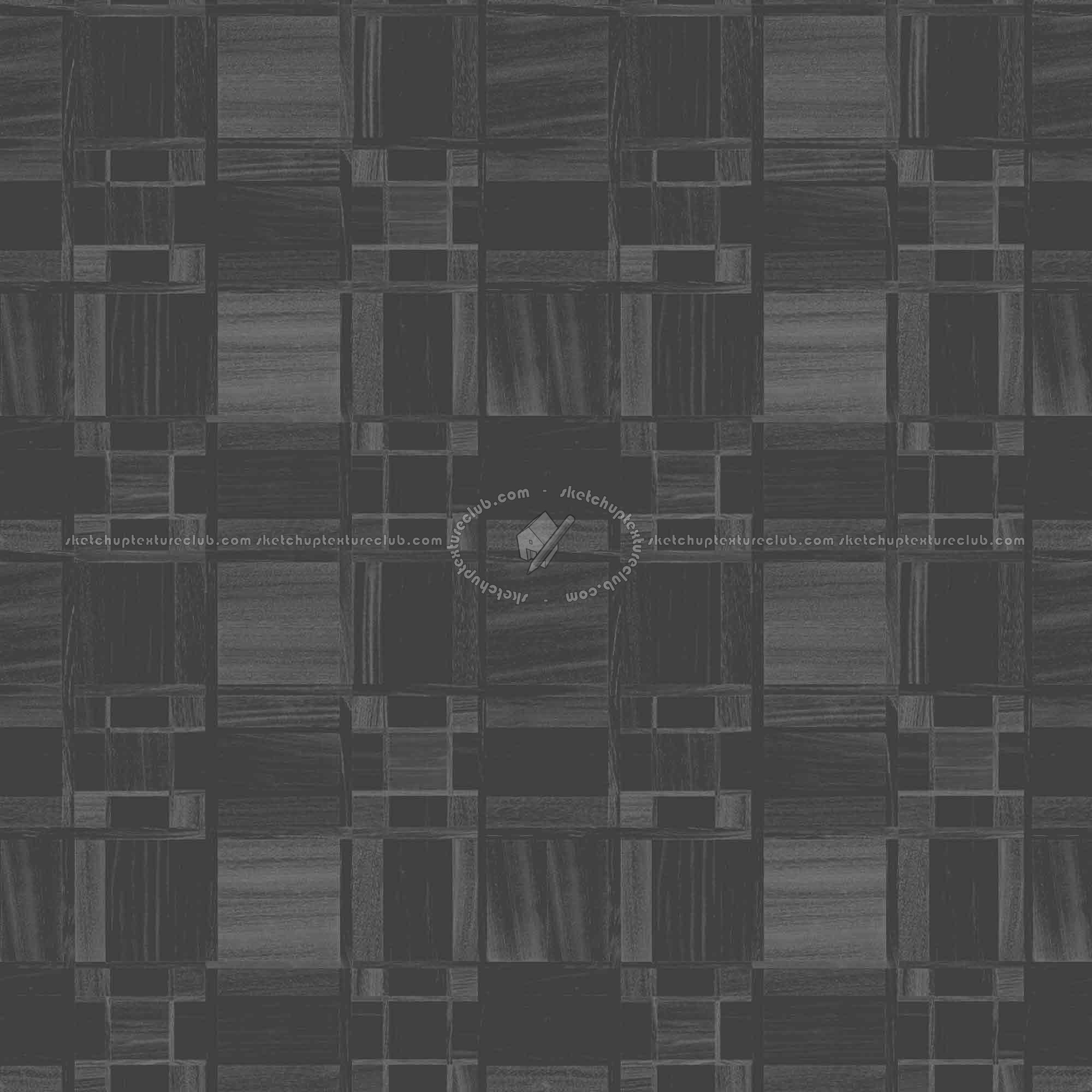 Textures   -   ARCHITECTURE   -   WOOD FLOORS   -   Parquet square  - Wood flooring square texture seamless 05405 - Specular