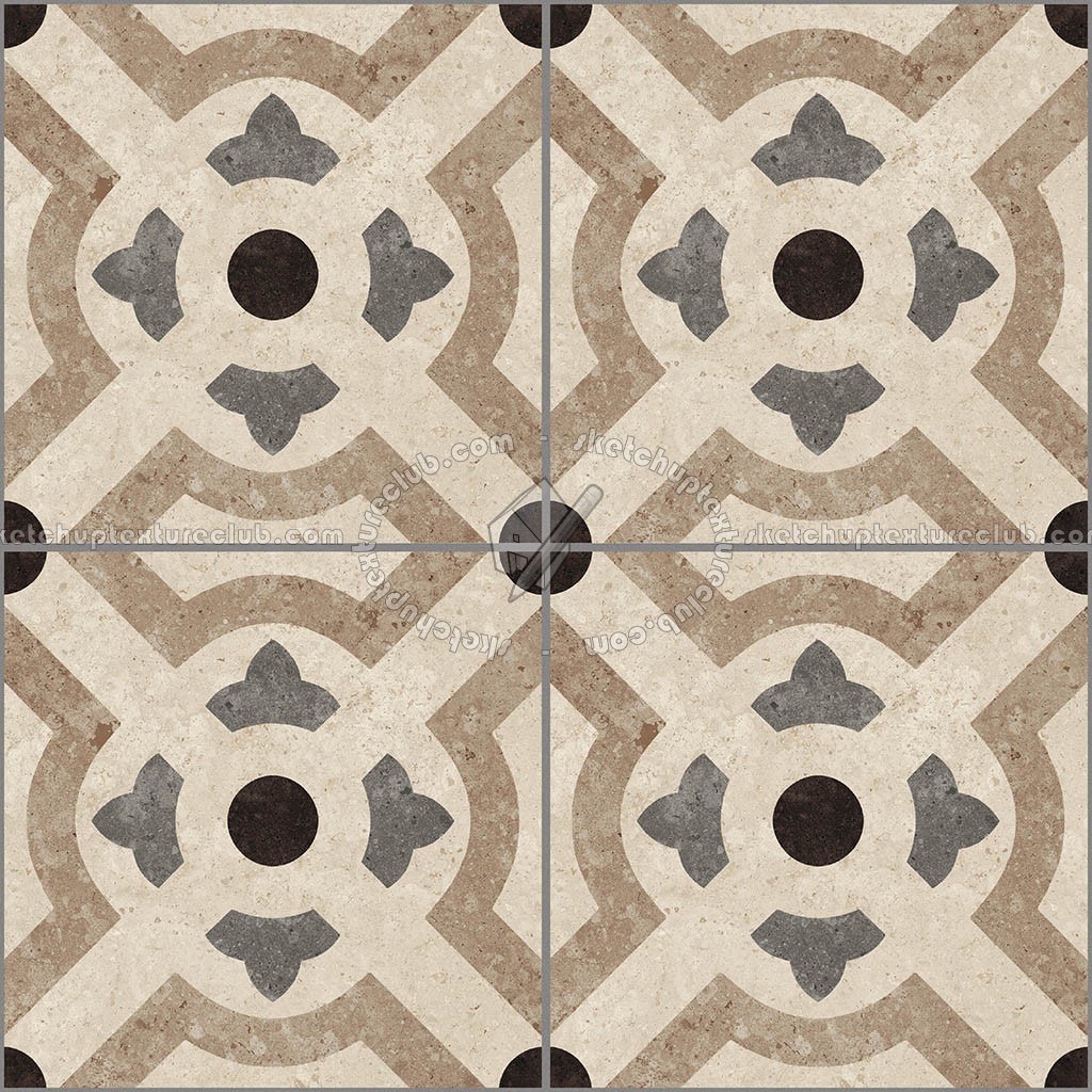 Textures   -   ARCHITECTURE   -   TILES INTERIOR   -   Ornate tiles   -   Geometric patterns  - Ceramic geometric tiles PBR texture seamless 21931 (seamless)