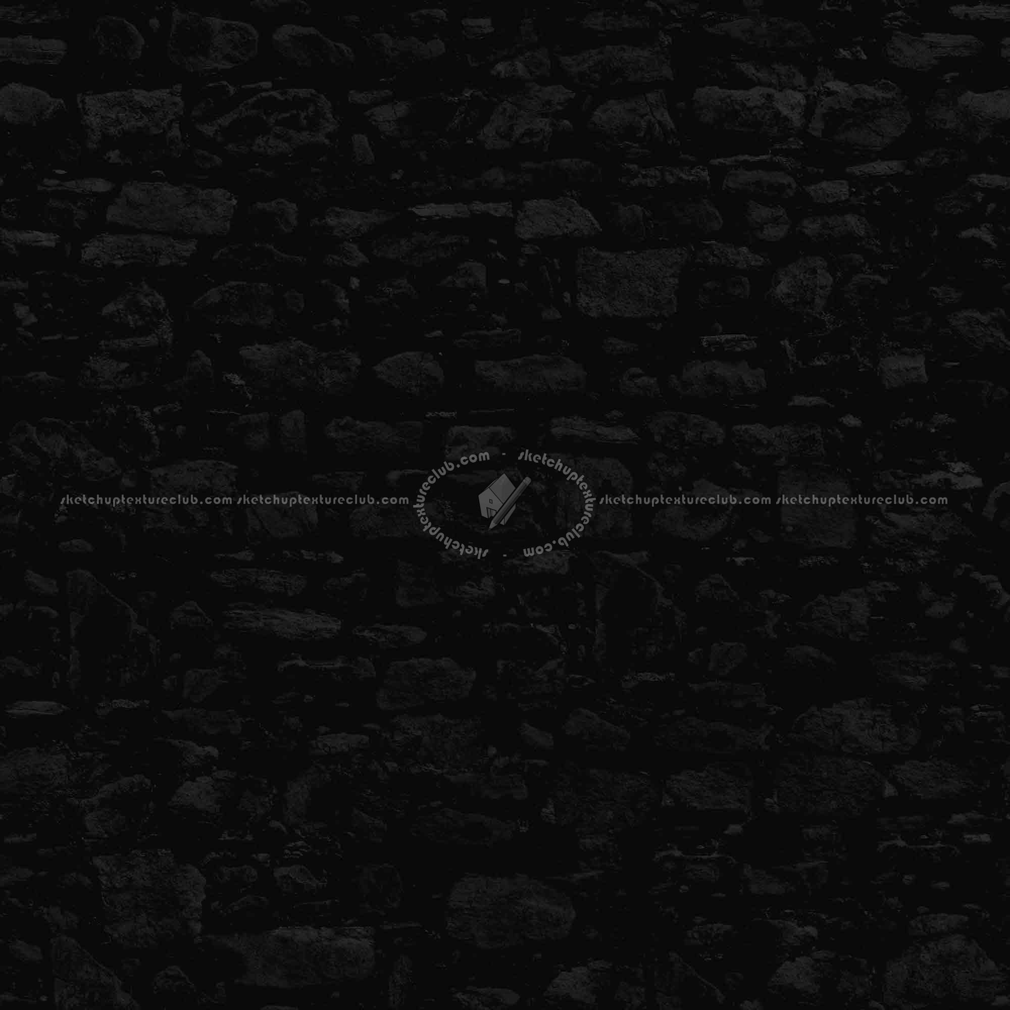 Textures   -   ARCHITECTURE   -   STONES WALLS   -   Stone walls  - Old wall stone texture seamless 08578 - Specular