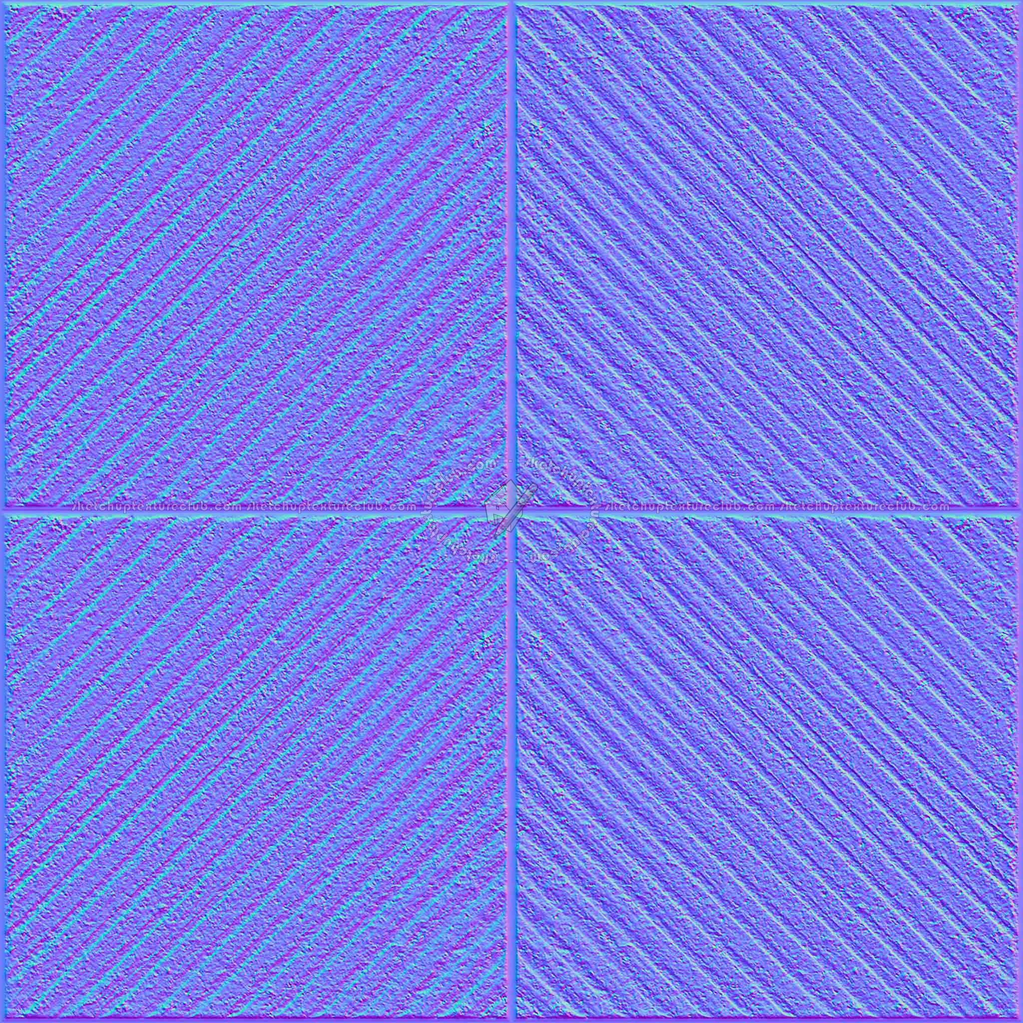 Textures   -   ARCHITECTURE   -   PAVING OUTDOOR   -   Concrete   -   Blocks regular  - Ramp concrete tiles PBR texture seamless 21971 - Normal