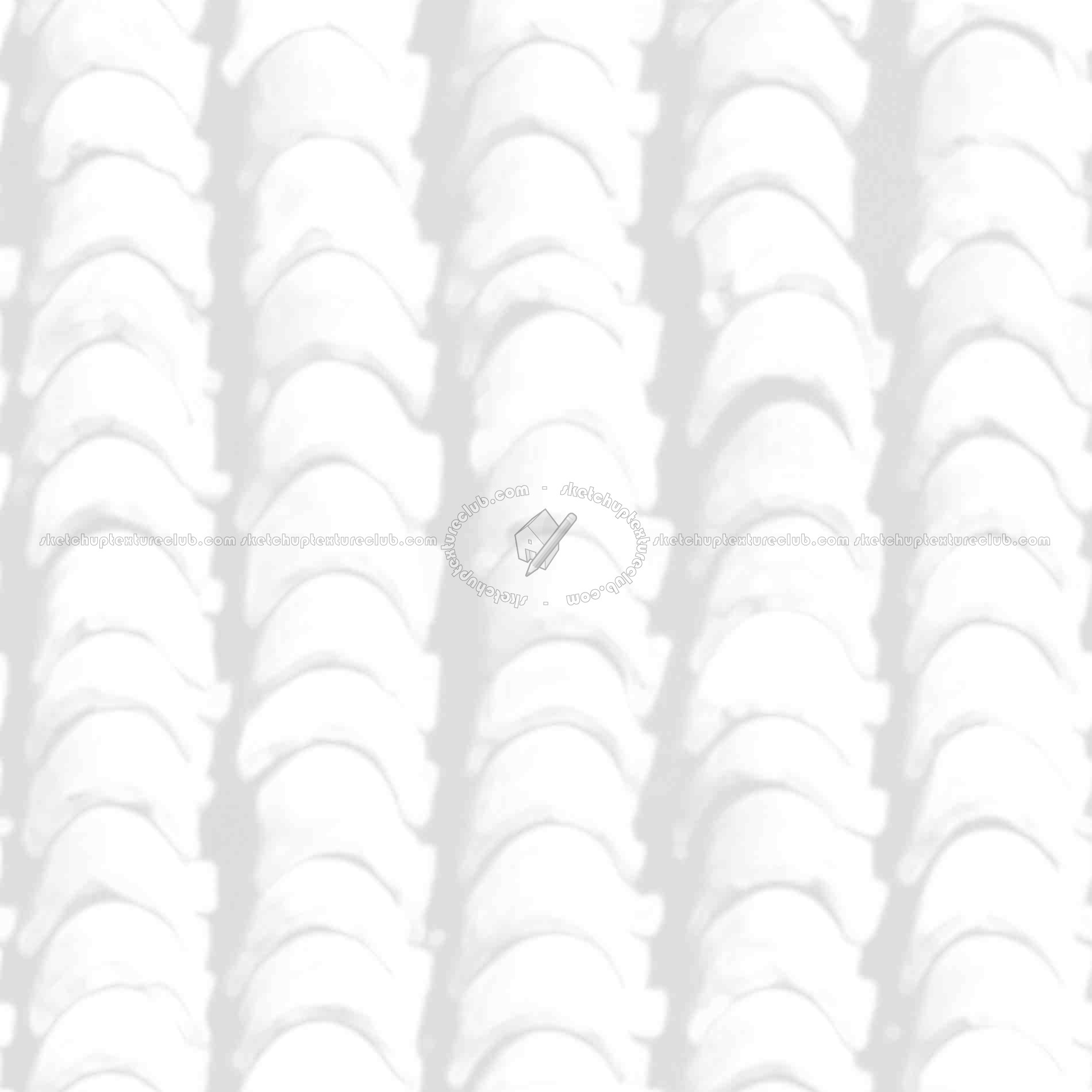 Textures   -   ARCHITECTURE   -   ROOFINGS   -   Clay roofs  - Clay roof texture seamless 19569 - Ambient occlusion