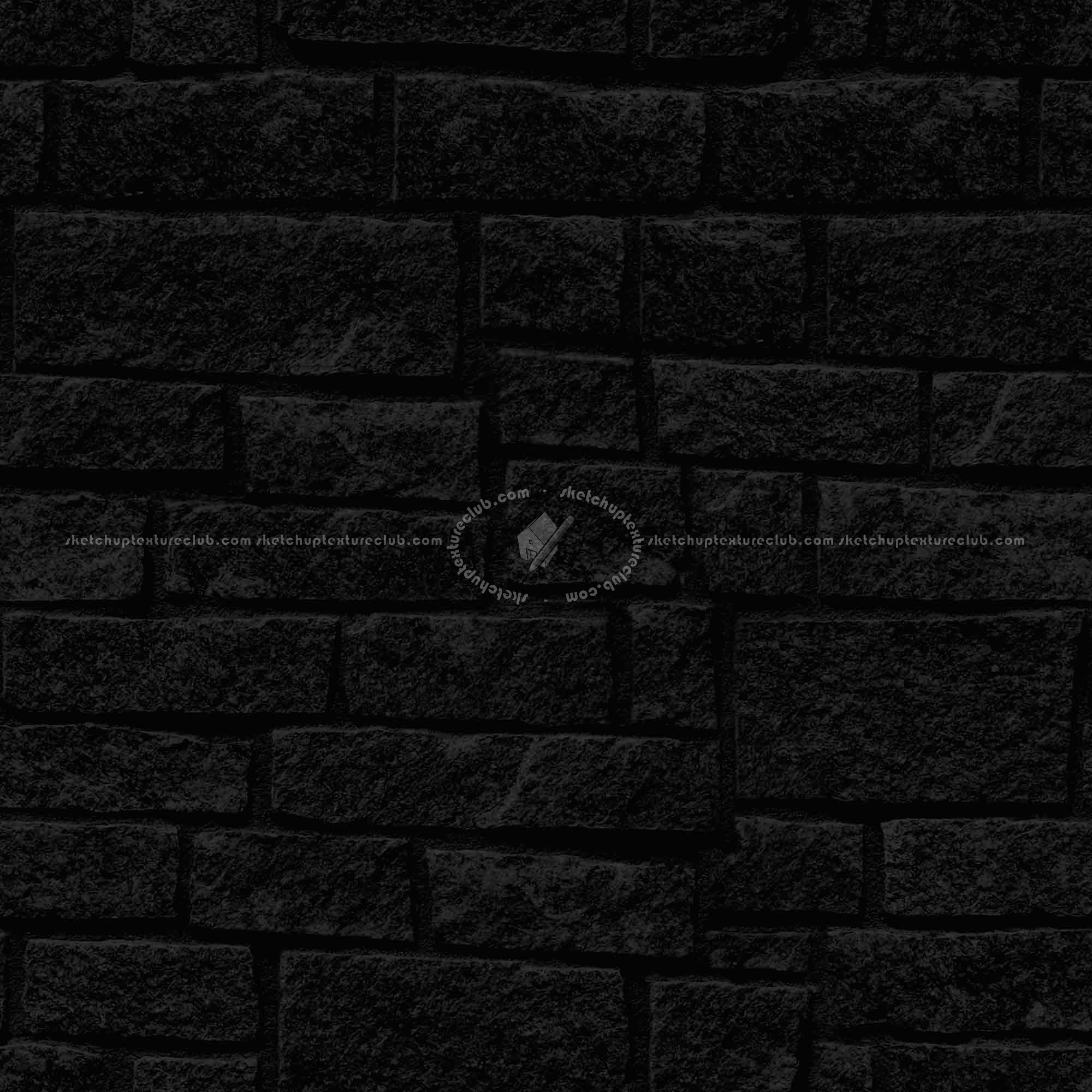 Textures   -   ARCHITECTURE   -   STONES WALLS   -   Stone walls  - Old wall stone texture seamless 08579 - Specular