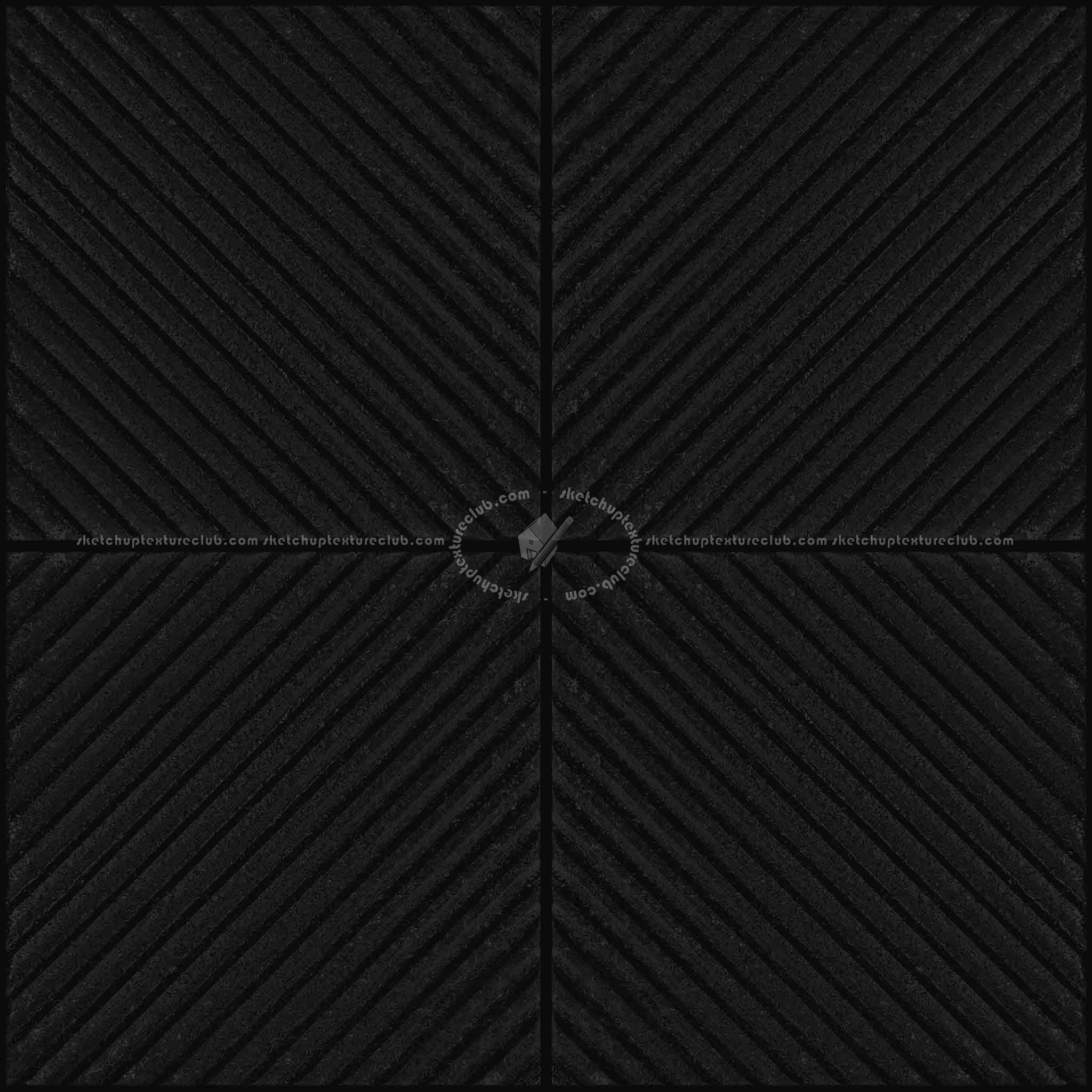 Textures   -   ARCHITECTURE   -   PAVING OUTDOOR   -   Concrete   -   Blocks regular  - Ramp concrete tiles PBR texture seamless 21974 - Specular