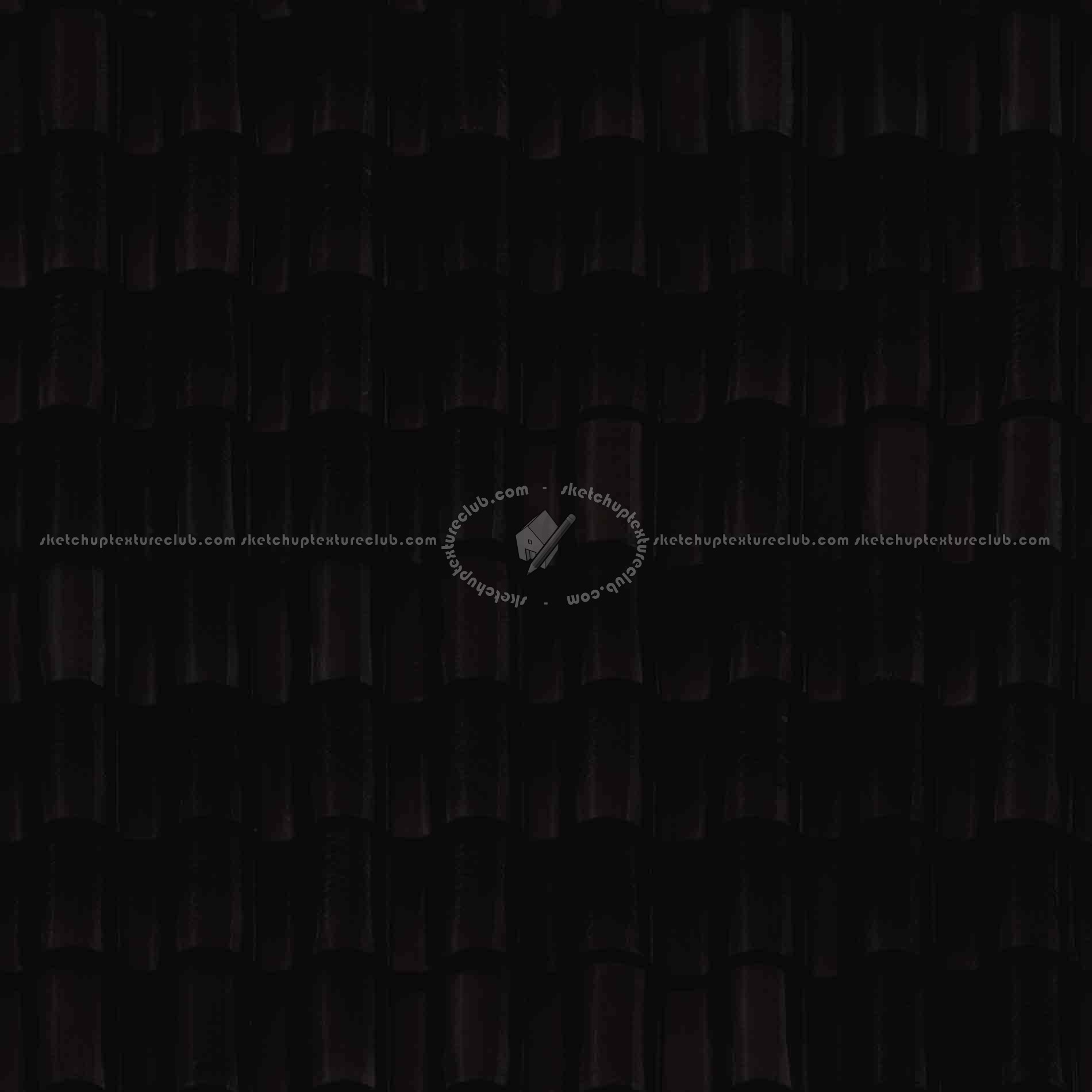 Textures   -   ARCHITECTURE   -   ROOFINGS   -   Clay roofs  - Clay roof texture seamless 19572 - Specular