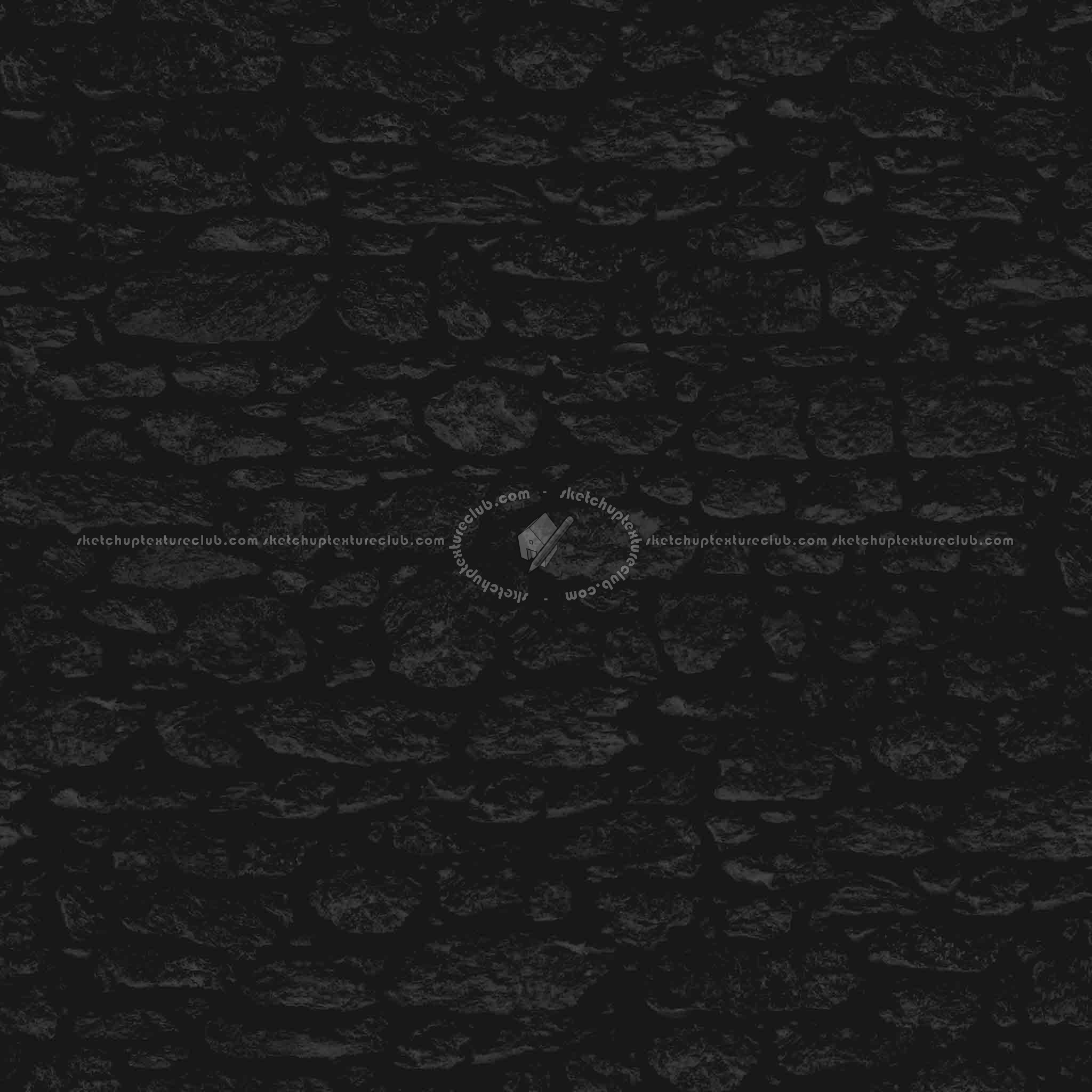 Textures   -   ARCHITECTURE   -   STONES WALLS   -   Stone walls  - Old wall stone texture seamless 08581 - Specular