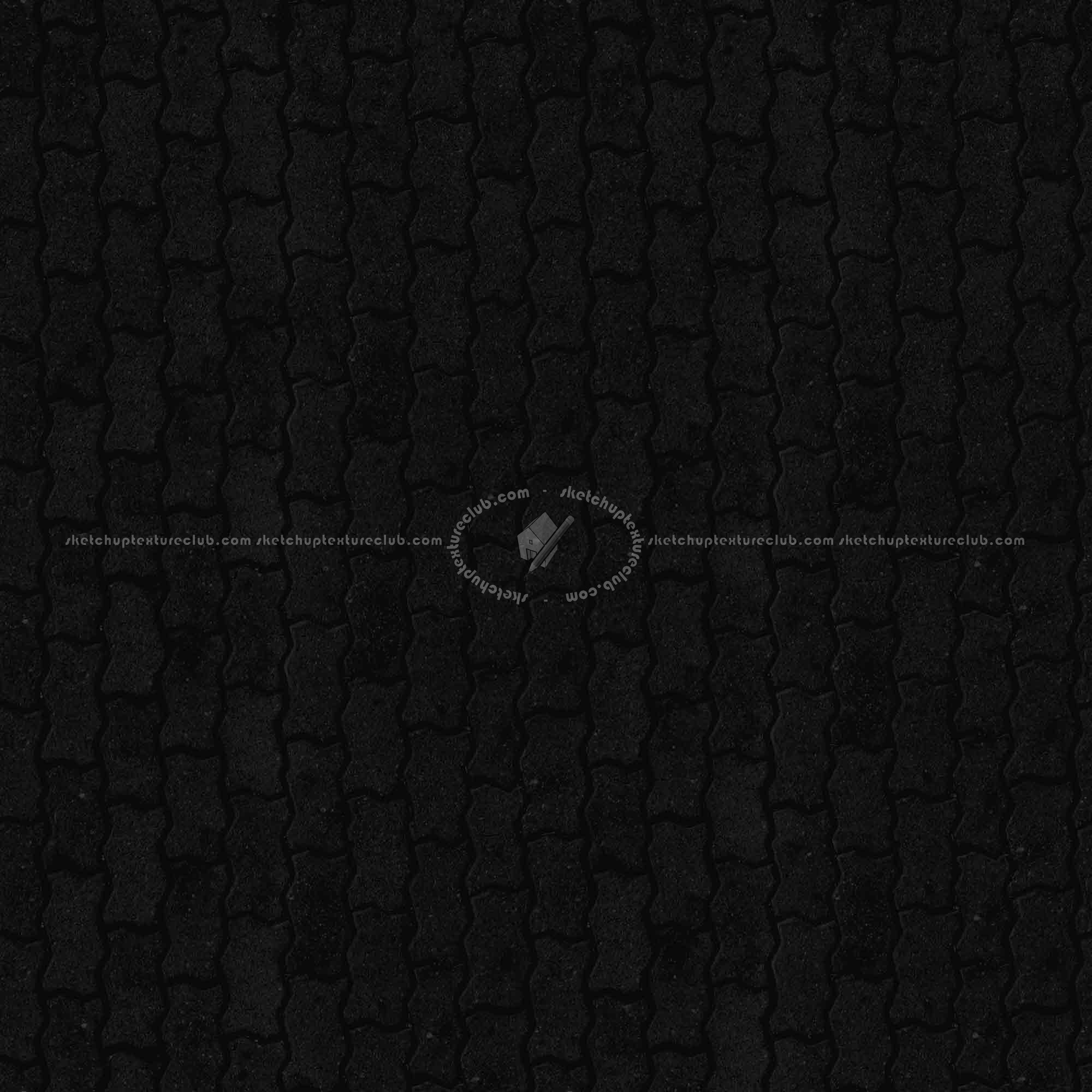 Textures   -   ARCHITECTURE   -   PAVING OUTDOOR   -   Pavers stone   -   Blocks regular  - Paver stone regular blocks texture seamless 17018 - Specular