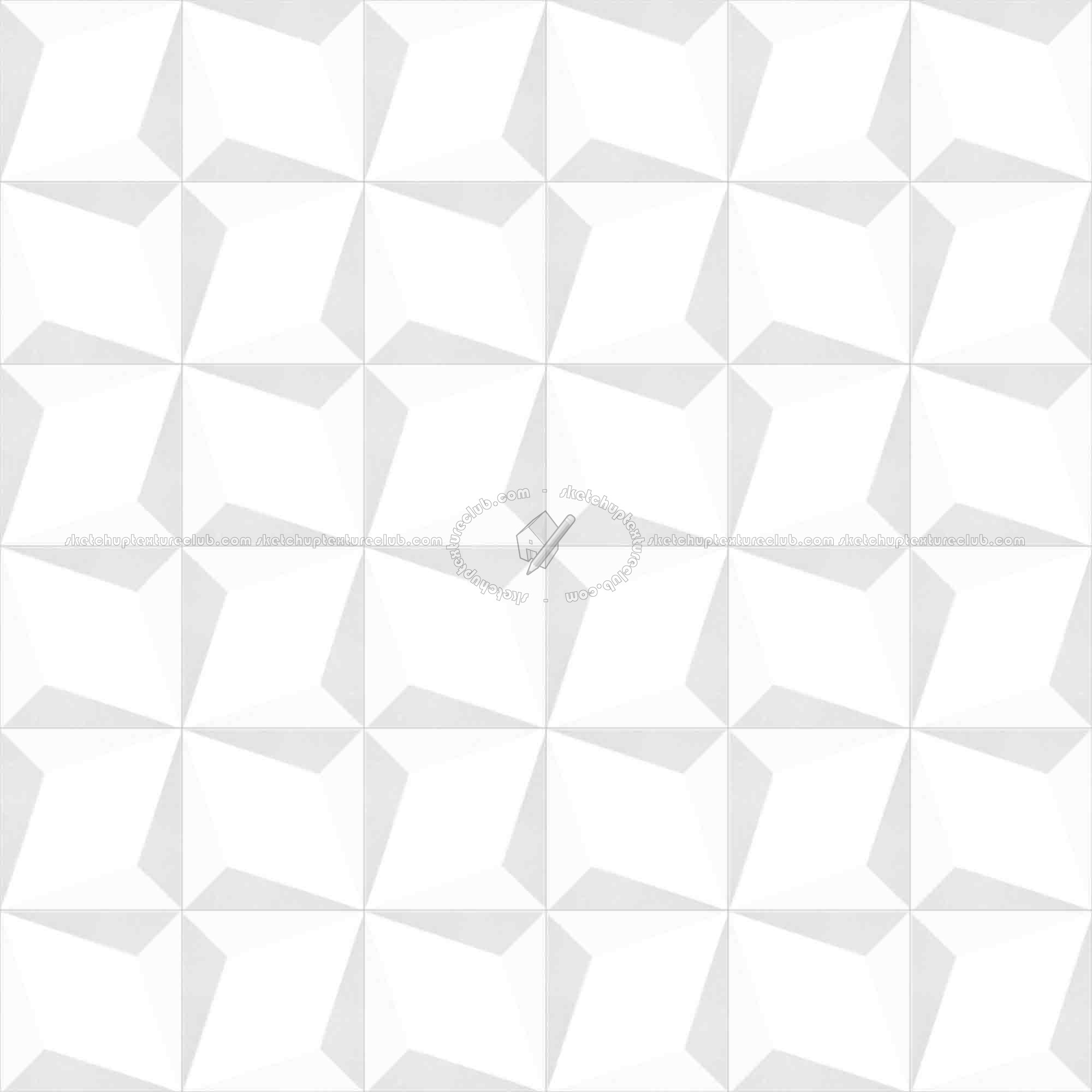 Textures   -   ARCHITECTURE   -   TILES INTERIOR   -   Cement - Encaustic   -   Cement  - Cement concrete tile texture seamless 13317 - Ambient occlusion