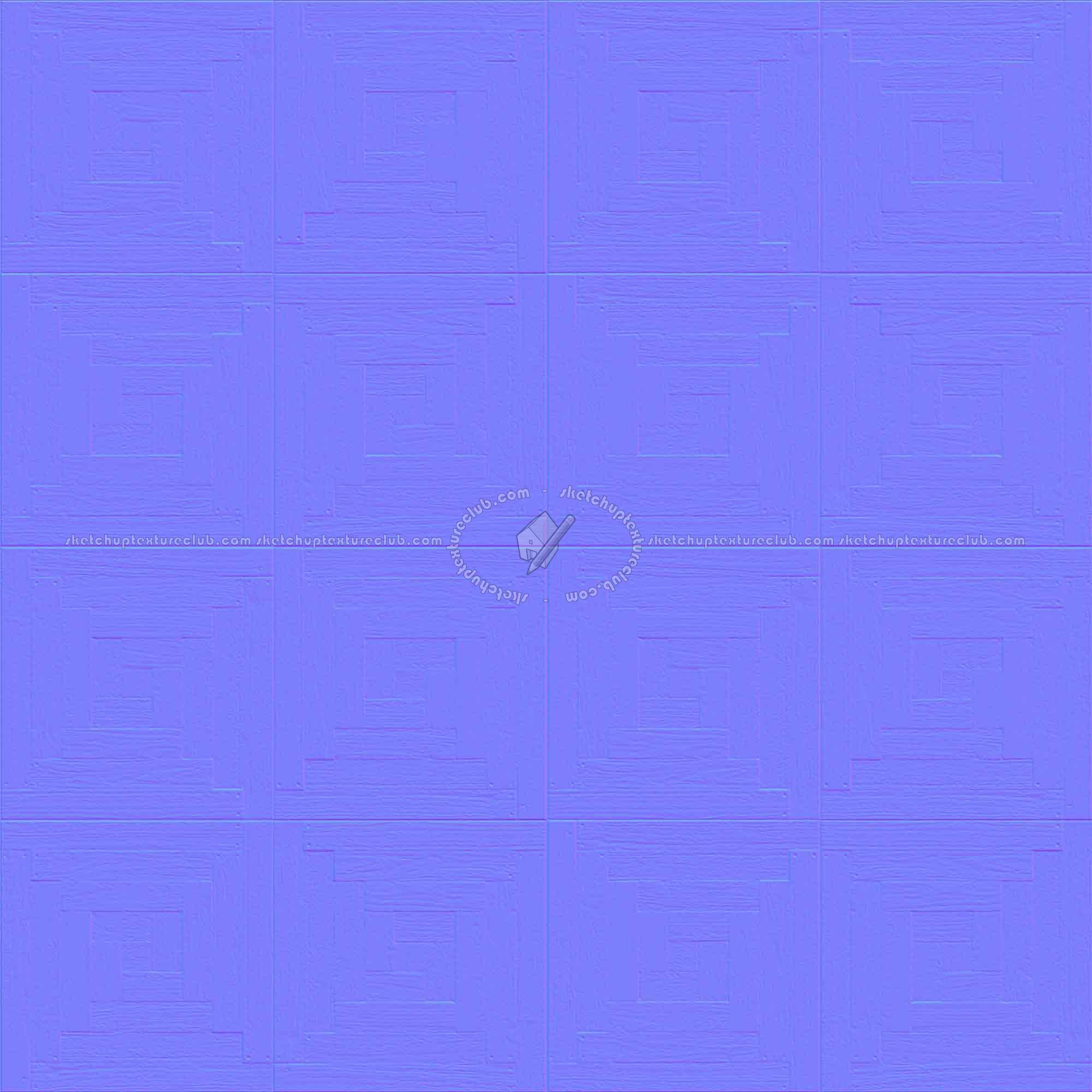 Textures   -   ARCHITECTURE   -   WOOD FLOORS   -   Parquet square  - Cherry wood flooring square texture seamless 05388 - Normal