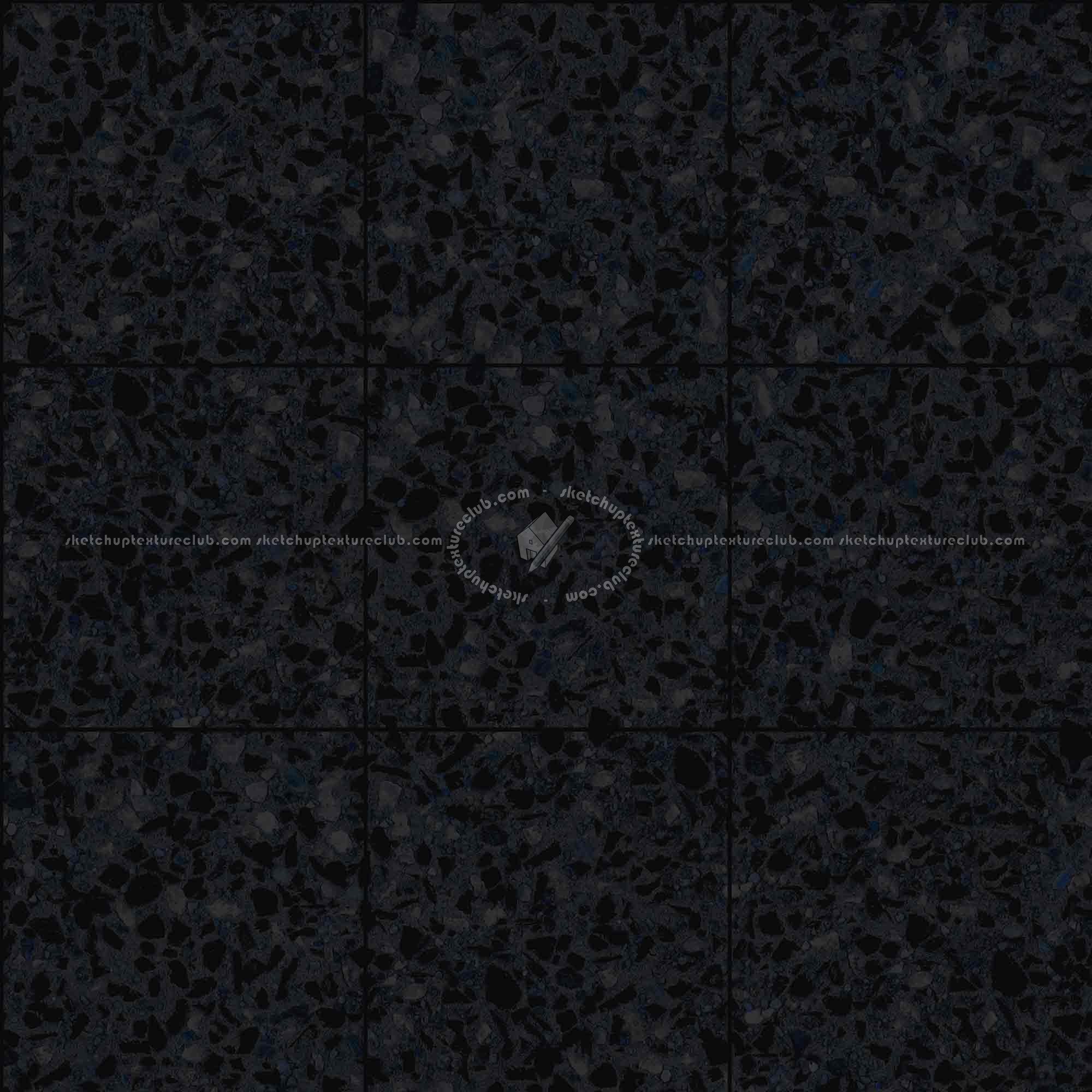 Textures   -   ARCHITECTURE   -   PAVING OUTDOOR   -   Exposed aggregate  - Exposed aggregate concrete tile PBR textures seamless 21763 - Specular