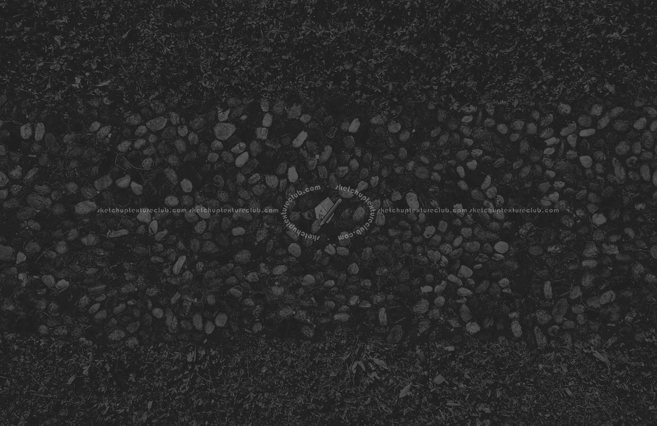 Textures   -   ARCHITECTURE   -   PAVING OUTDOOR   -   Parks Paving  - Park cobblestone paving texture seamless 18662 - Specular