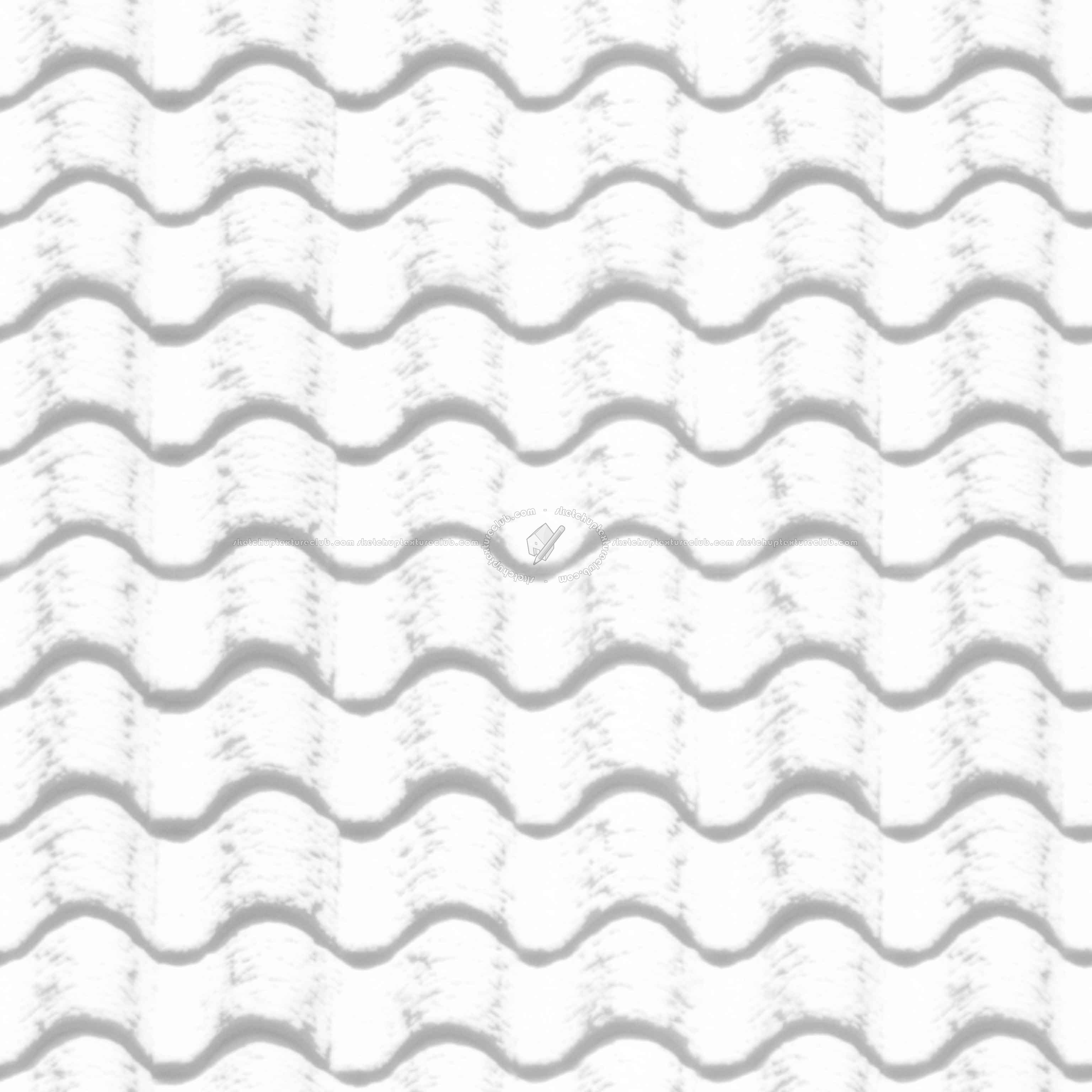 Textures   -   ARCHITECTURE   -   ROOFINGS   -   Snowy roofs  - Snowy roof texture seamless 04030 - Ambient occlusion