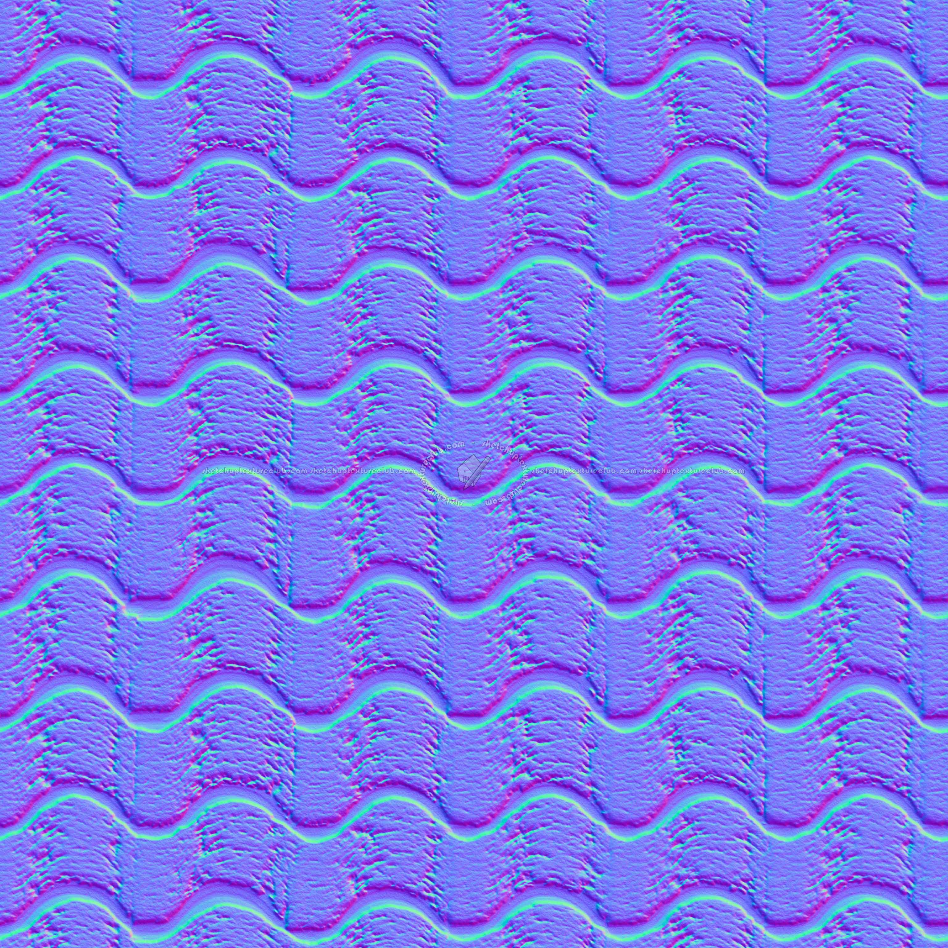 Textures   -   ARCHITECTURE   -   ROOFINGS   -   Snowy roofs  - Snowy roof texture seamless 04030 - Normal